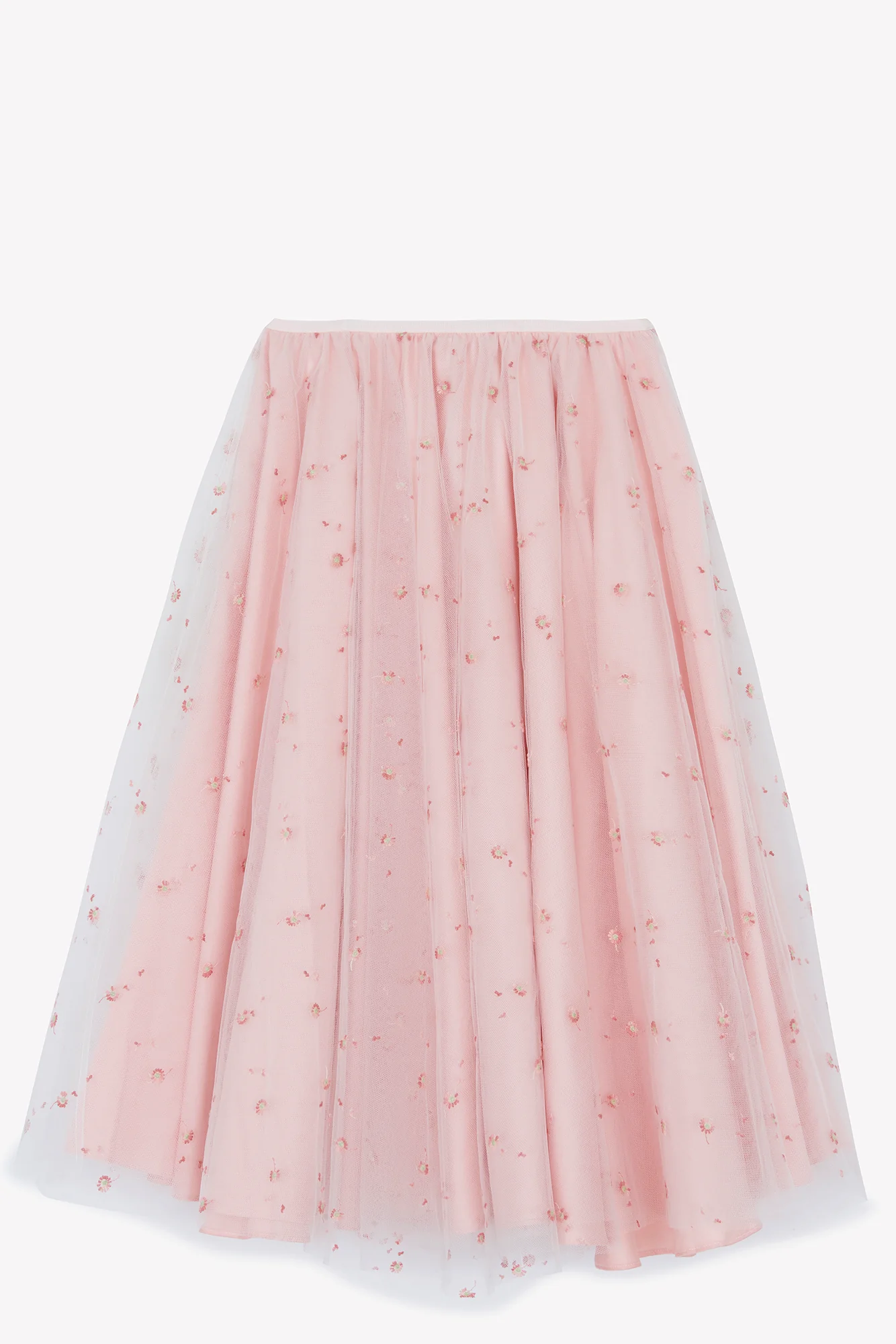Jupe - Pivoine tulle fleurs - Image 3