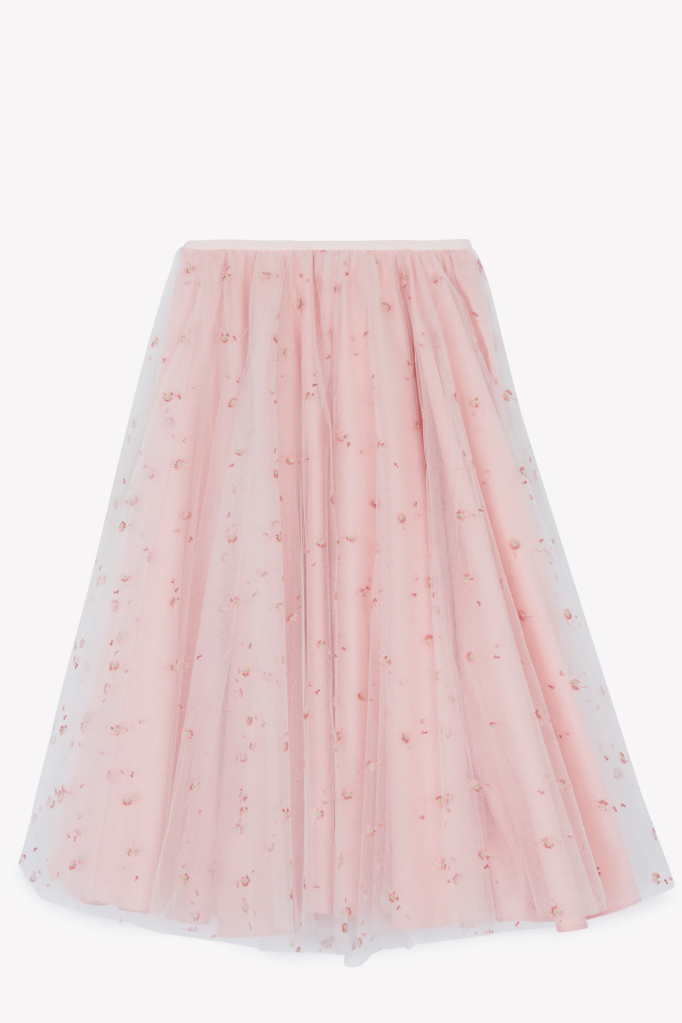 Jupe - Pivoine tulle fleurs - Image 4
