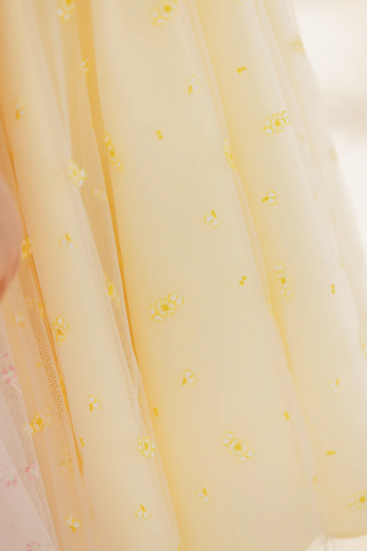 Jupe - Pollen tulle fleurs - Image 2