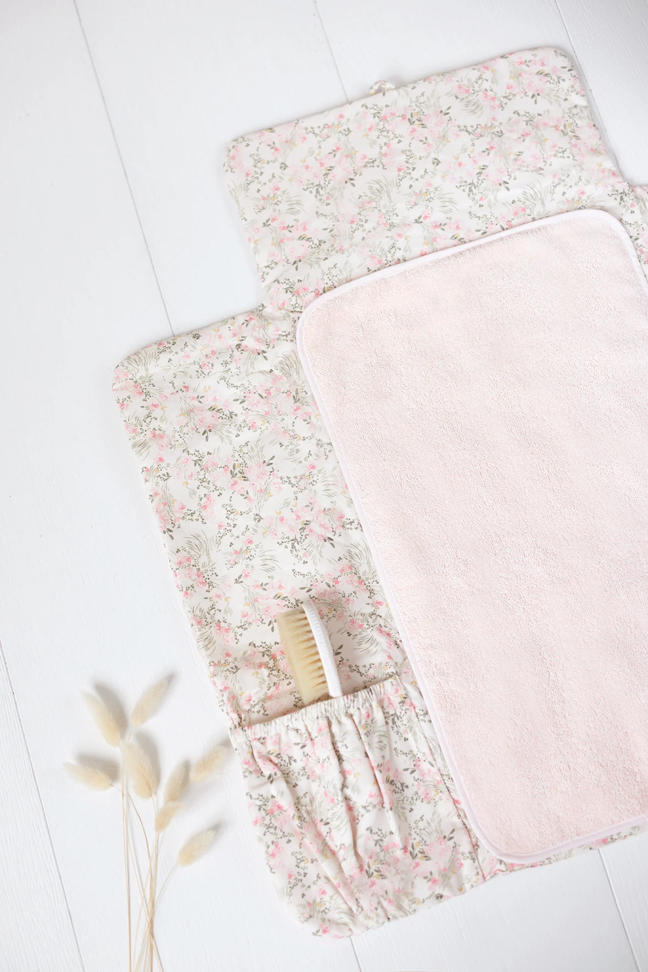 Matelas de voyage - Imprimé fleuri jardin hivernal
