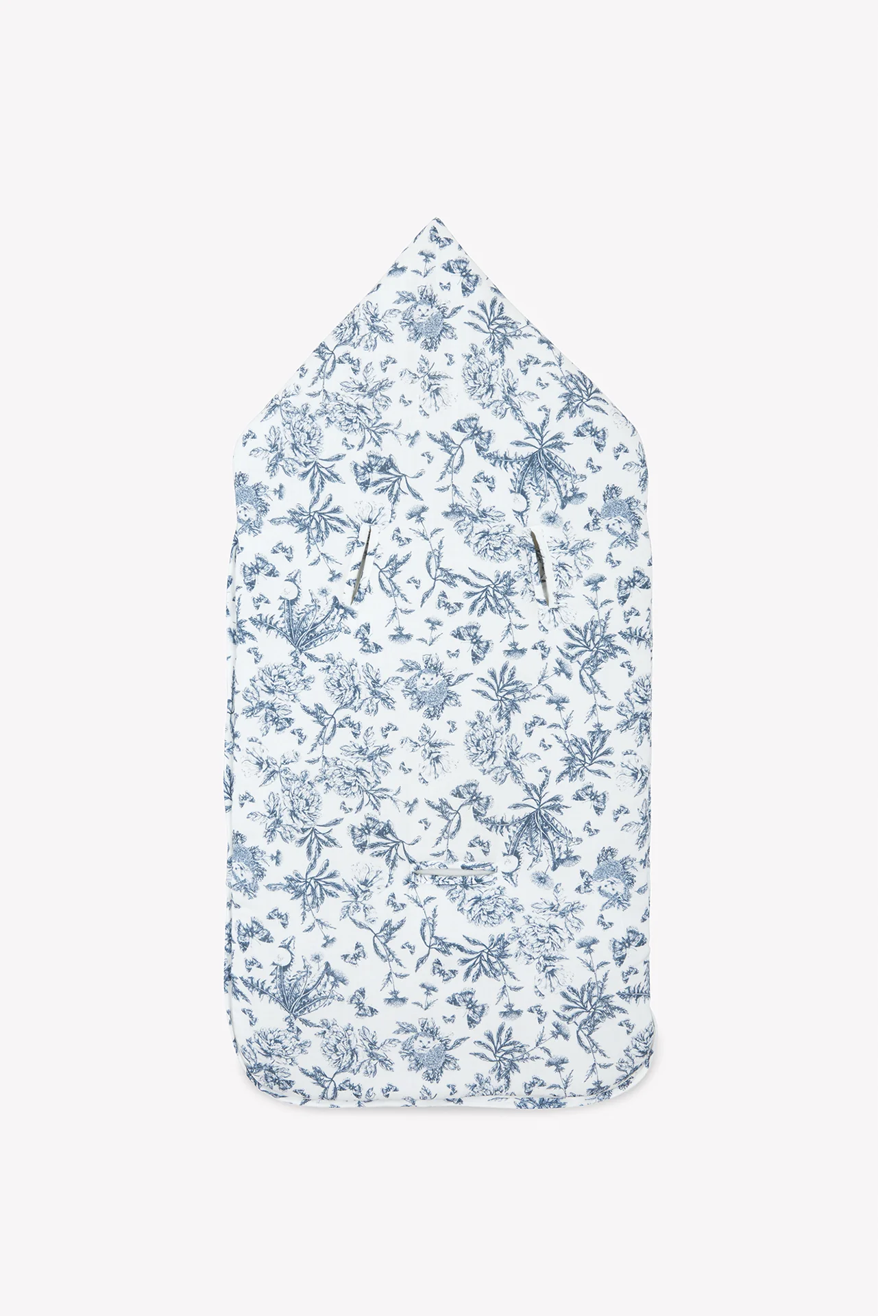 Nid d'ange - Imprimé inspiration toile de jouy bleu - Image 5