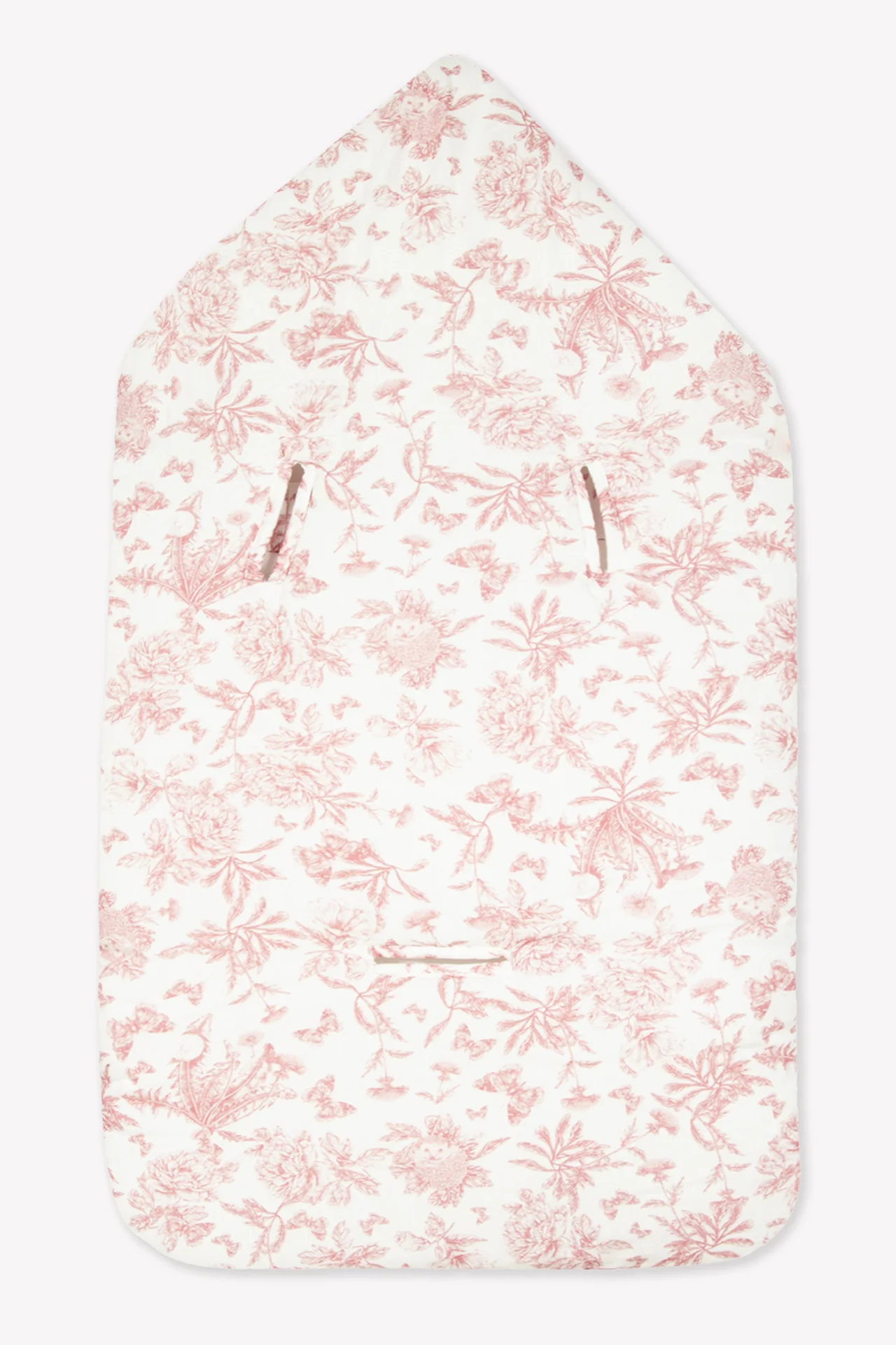 Nid d'ange - Imprimé inspiration Toile de Jouy rose - Image 3