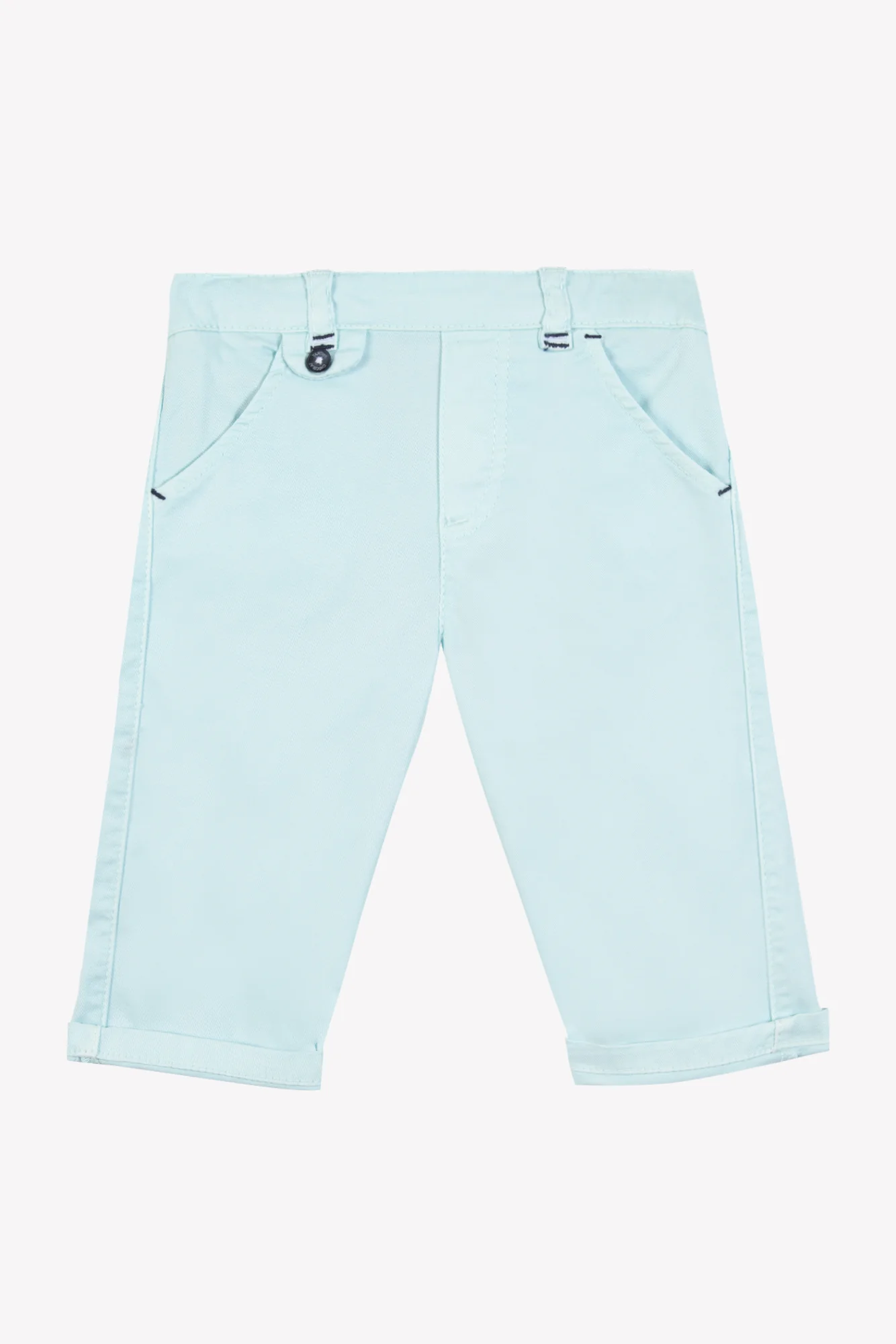 Pantalon - Aqua sergé - Image 4
