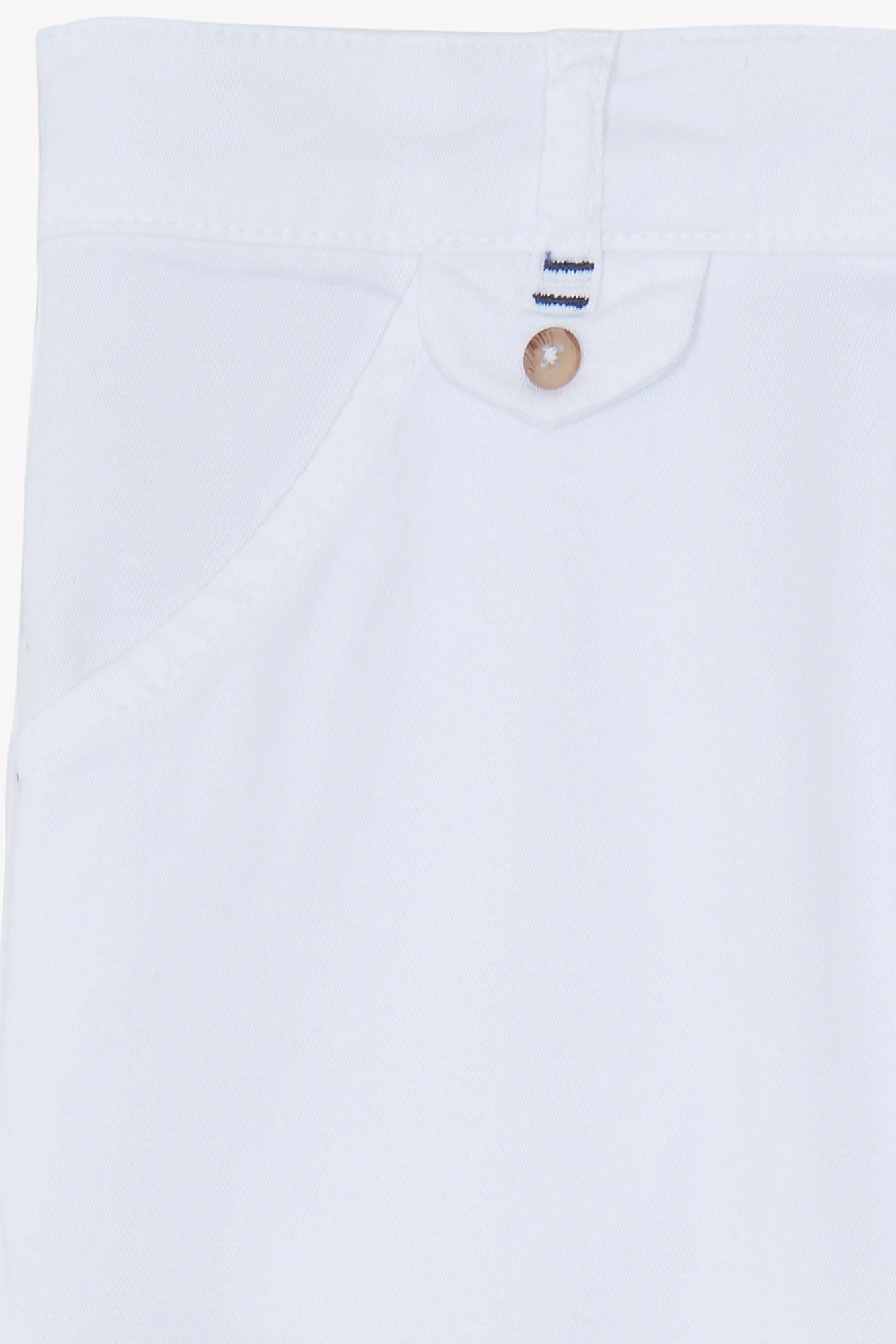 Pantalon - Blanc sergé - Image 5