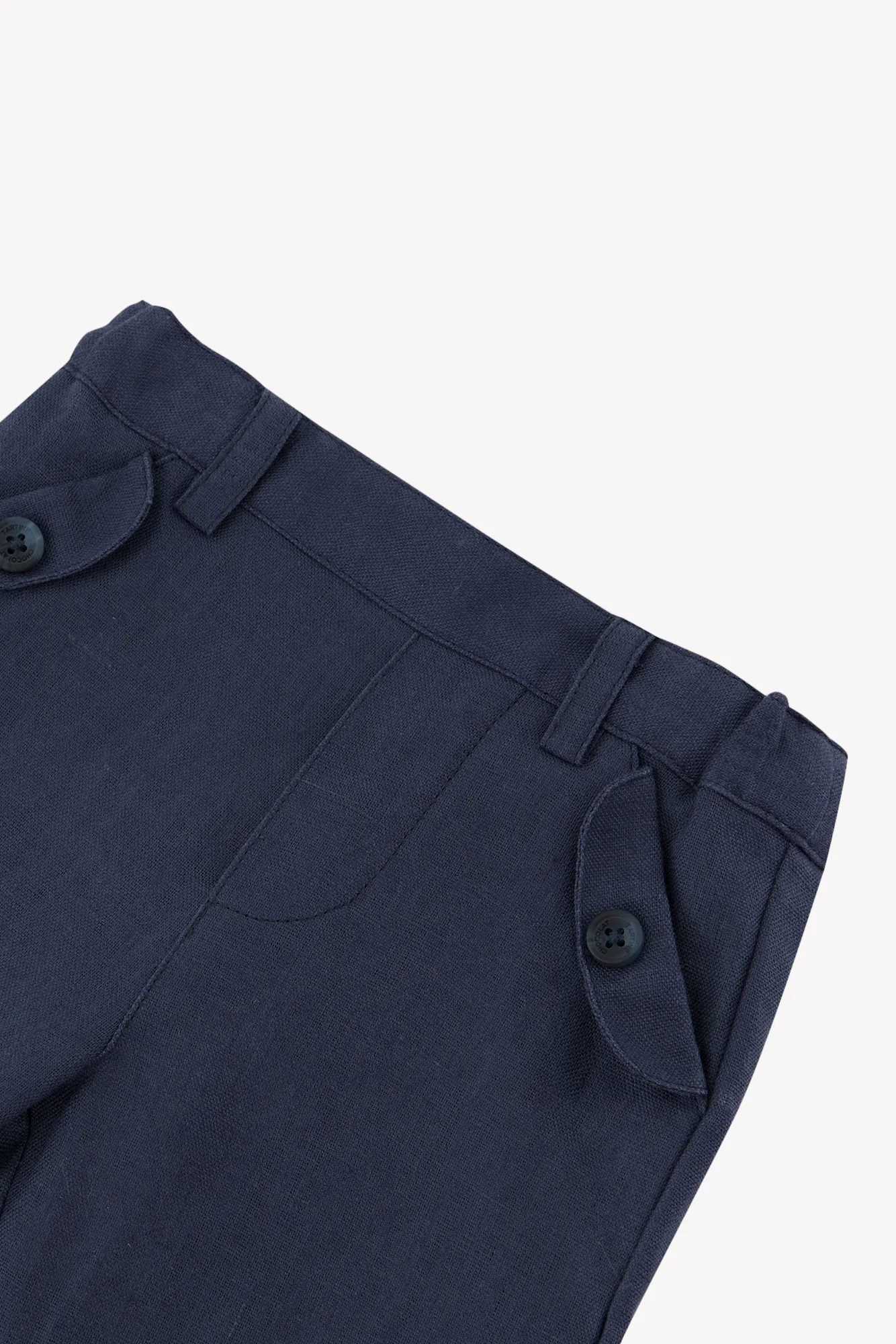 Pantalon - Marine lin - Image 4