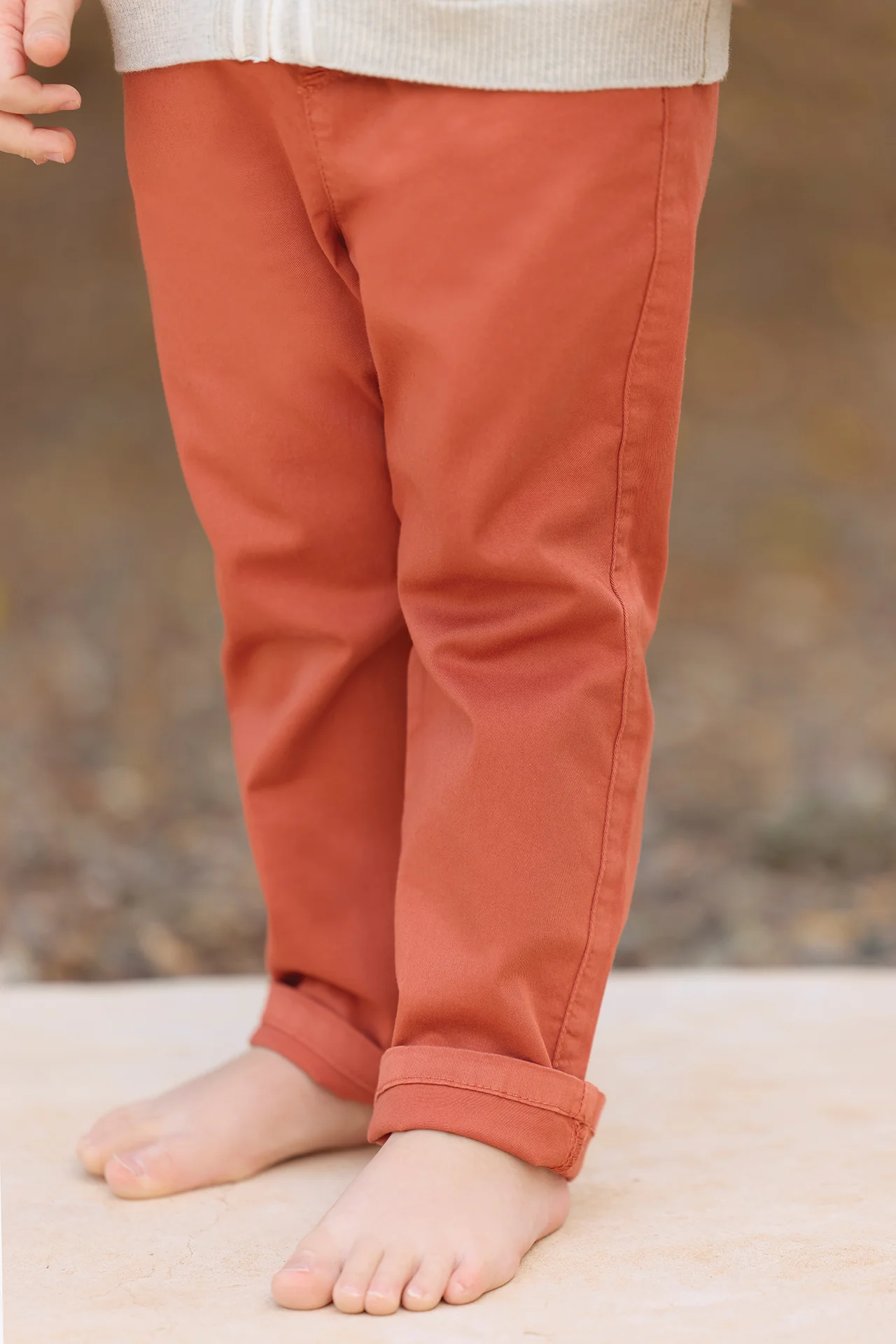 Pantalon - Orange sergé - Image 2