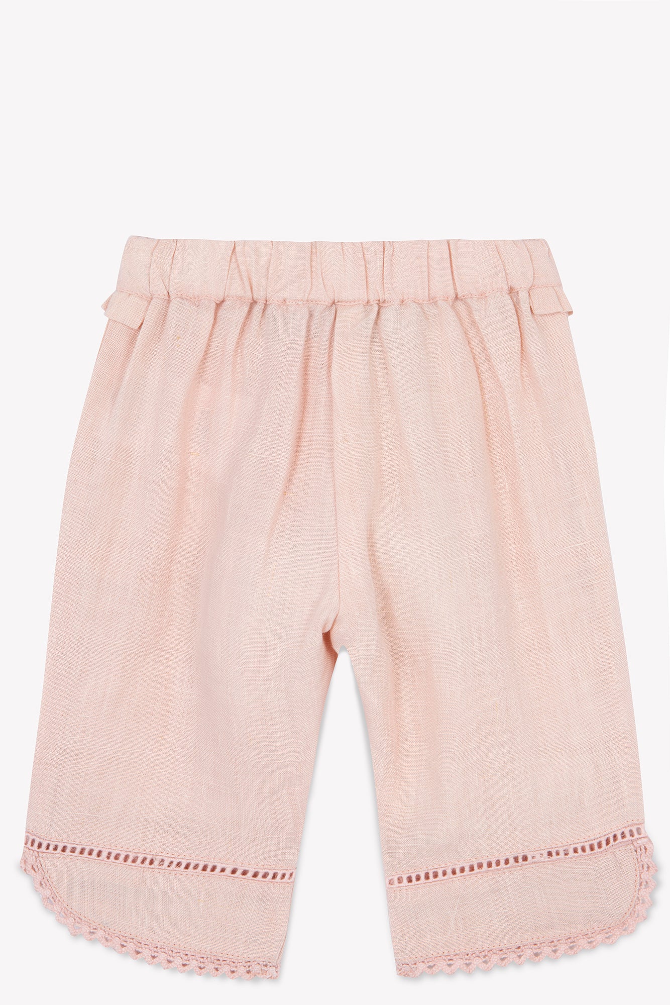 Pantalon - Pivoine lin détails ajourés - Image 4