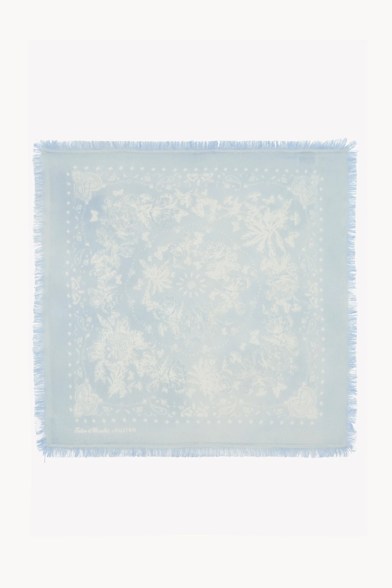 Petit Foulard - Bleu grisé Kujten x Tartine et Chocolat - Image 3