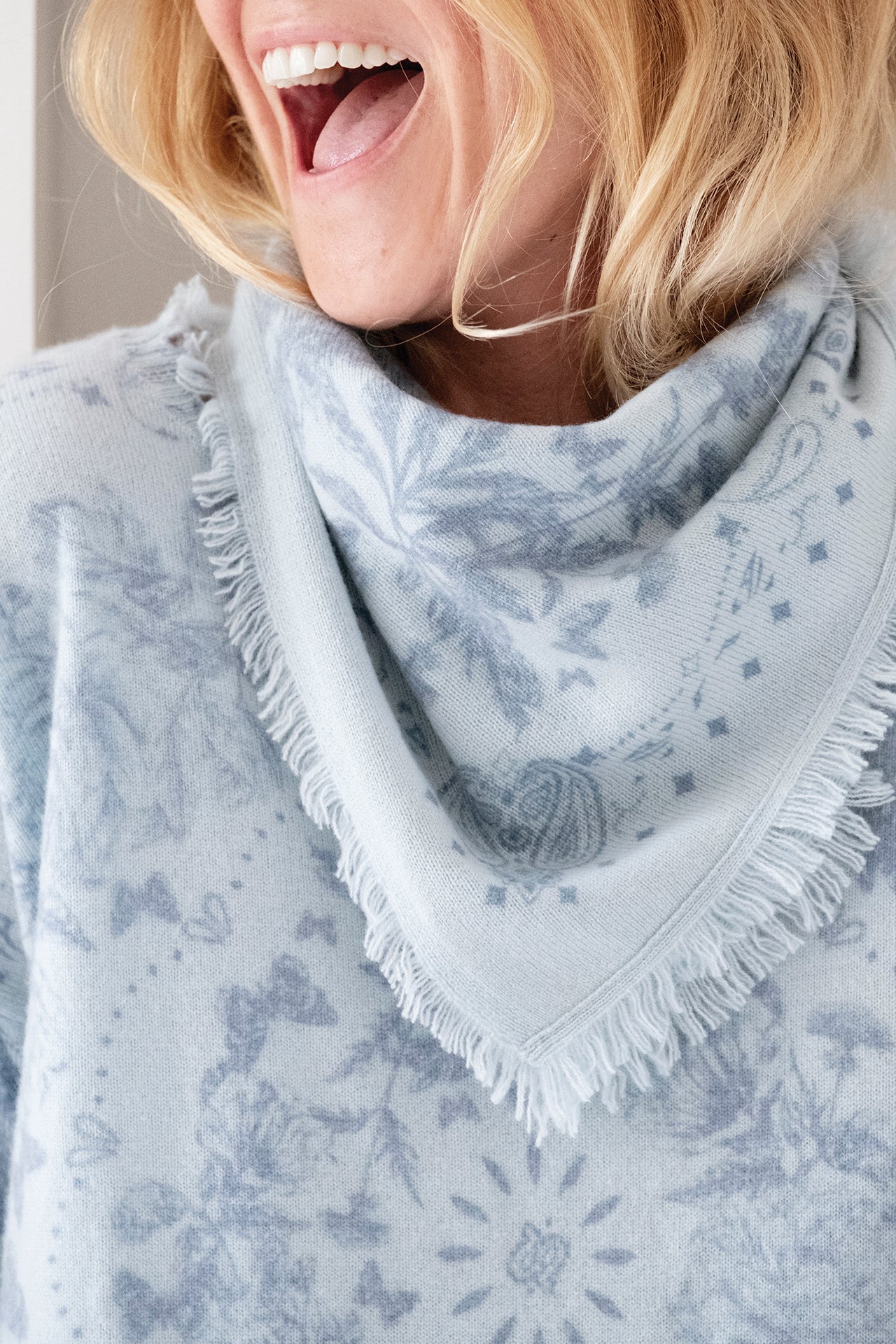 Petit Foulard - Bleu Kujten x Tartine et Chocolat - Image 3