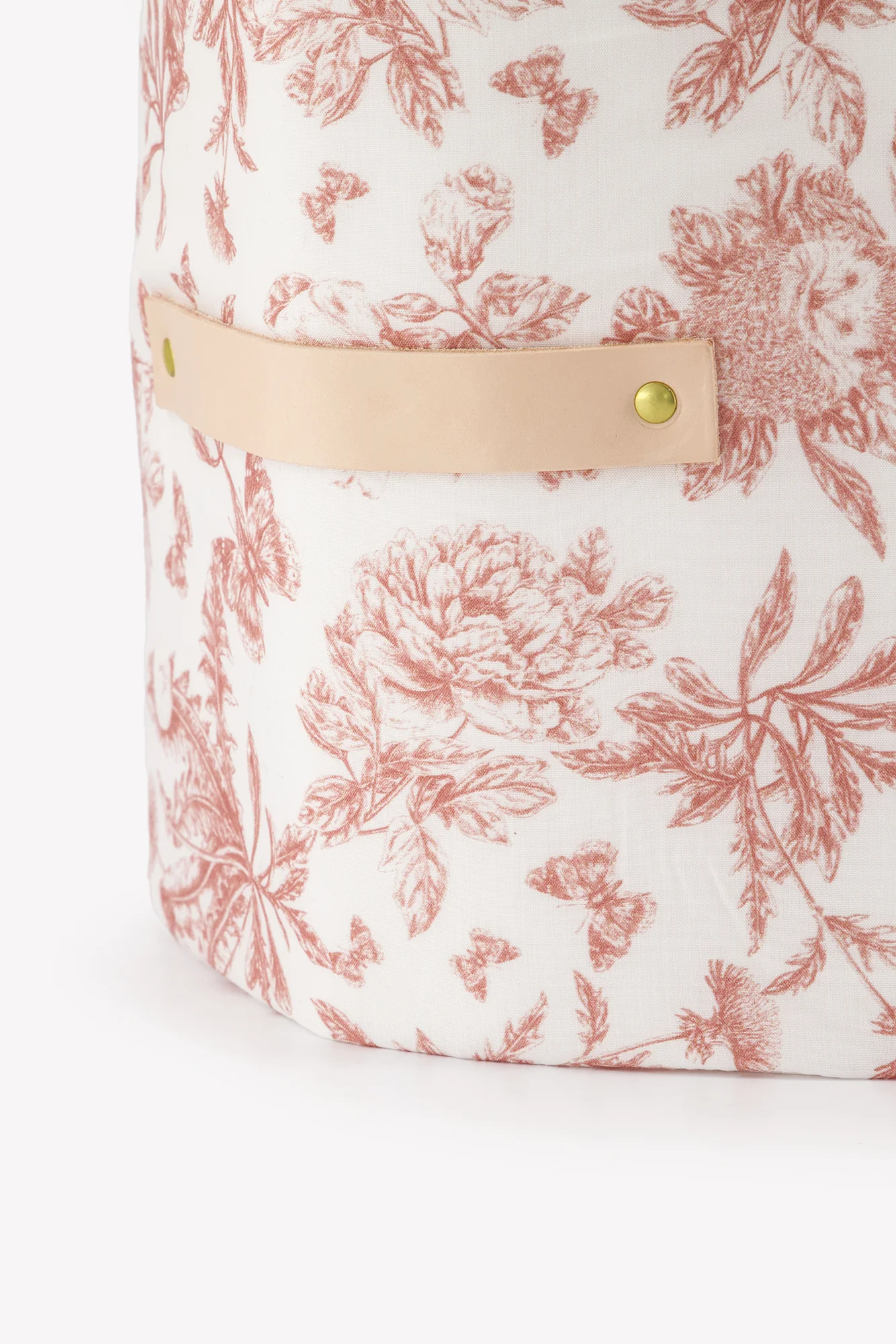 Petite panière toile de jouy rose - Mèzamé x Tartine et Chocolat - Image 5
