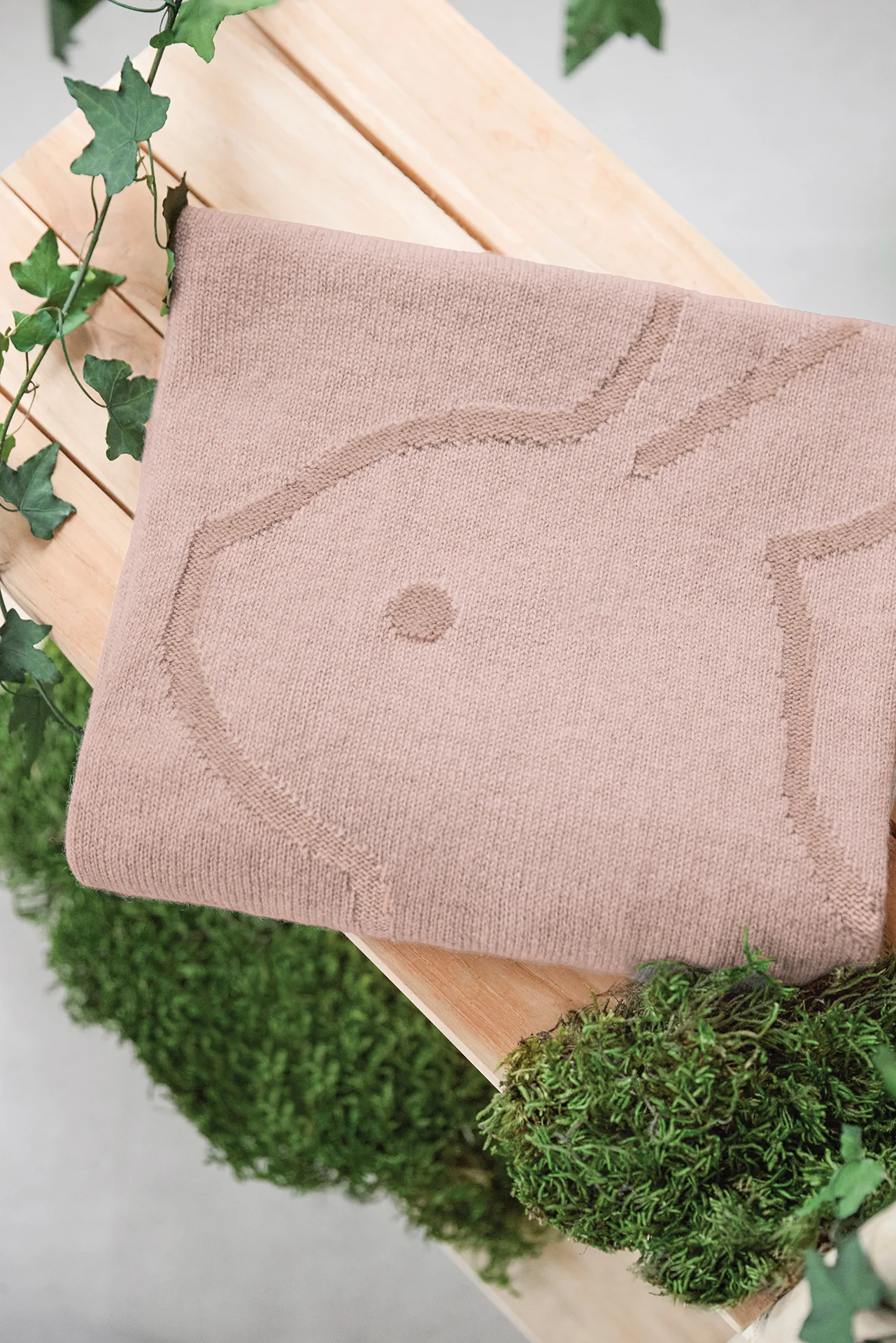 Plaid Cachemire - Lapin Beige Foncé - Image 2