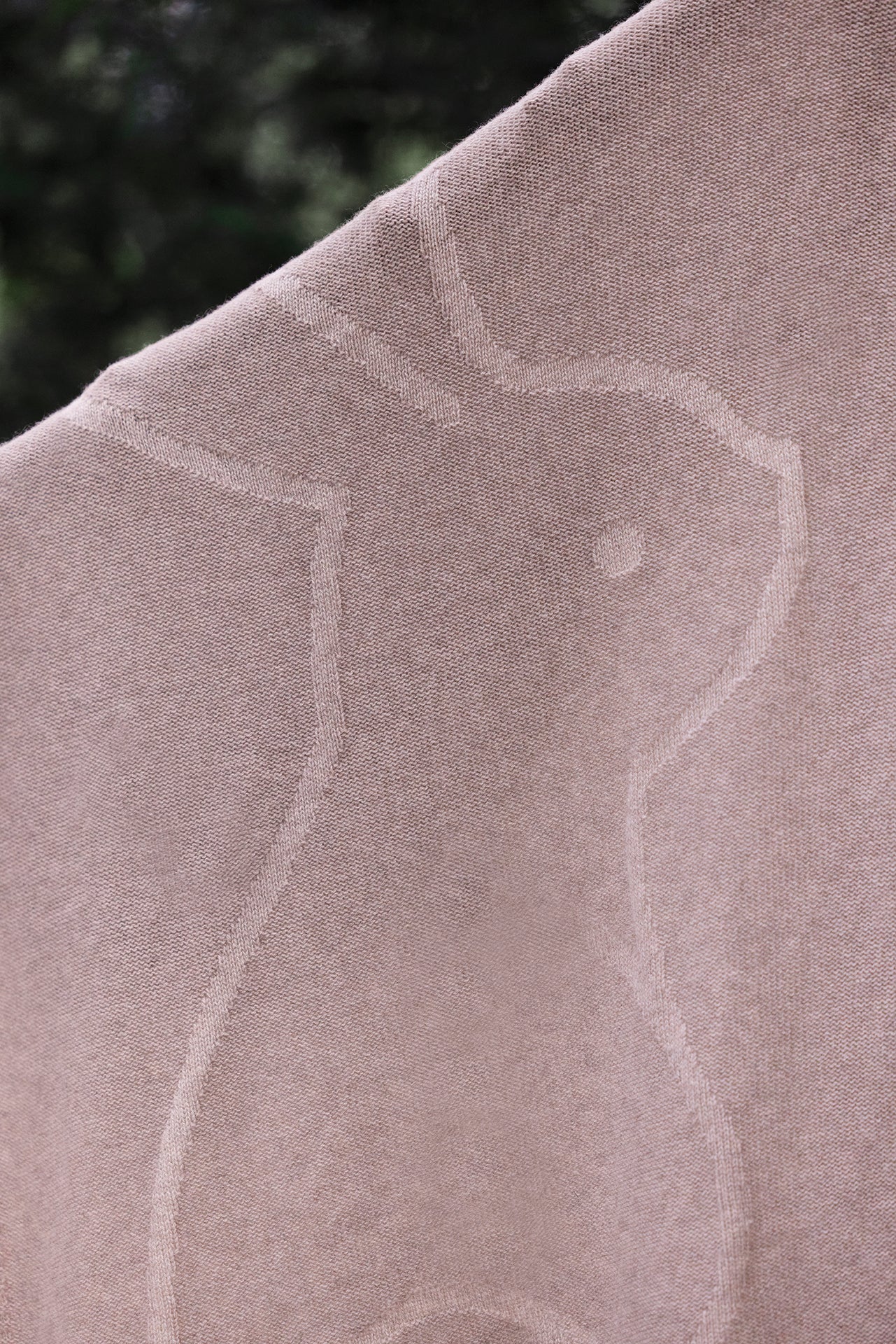 Plaid Cachemire - Lapin Beige Foncé - Image 3