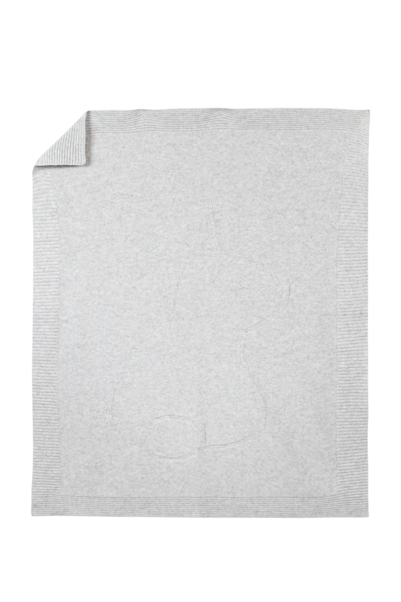 Plaid cachemire - Lapin Gris chiné - Image 2