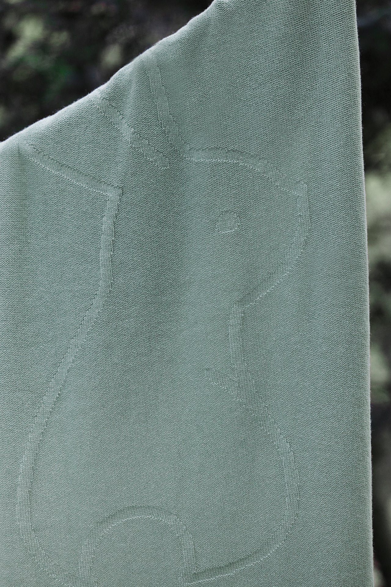 Plaid Cachemire - Lapin Vert - Image 3