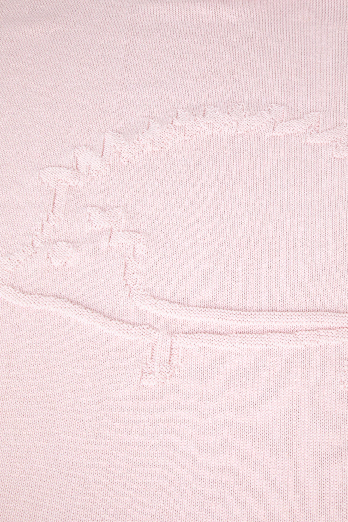Plaid Laine - Hérisson rose pâle - Image 4