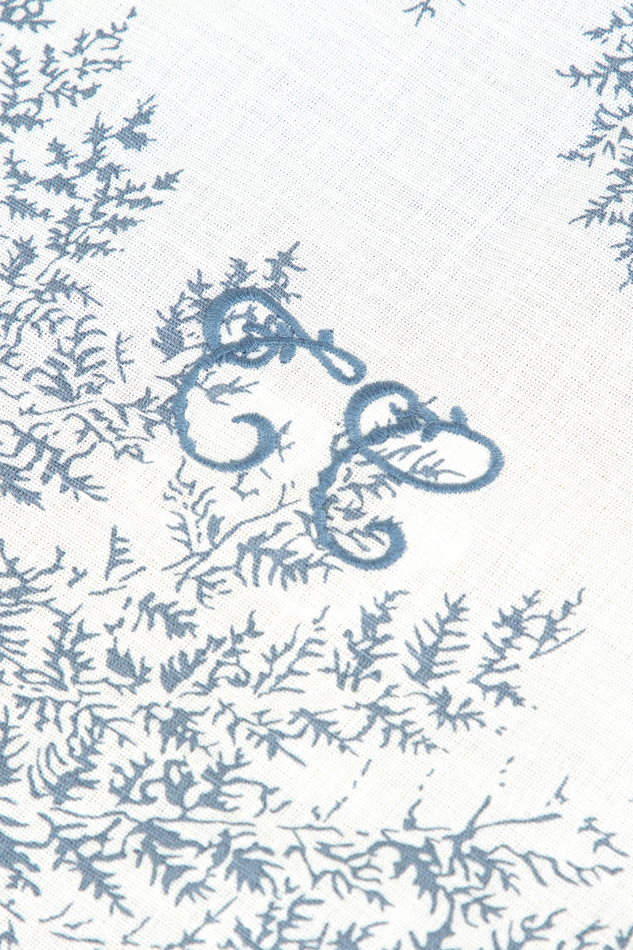 Plaid - Réversible Feuillage Bleu - Image 3