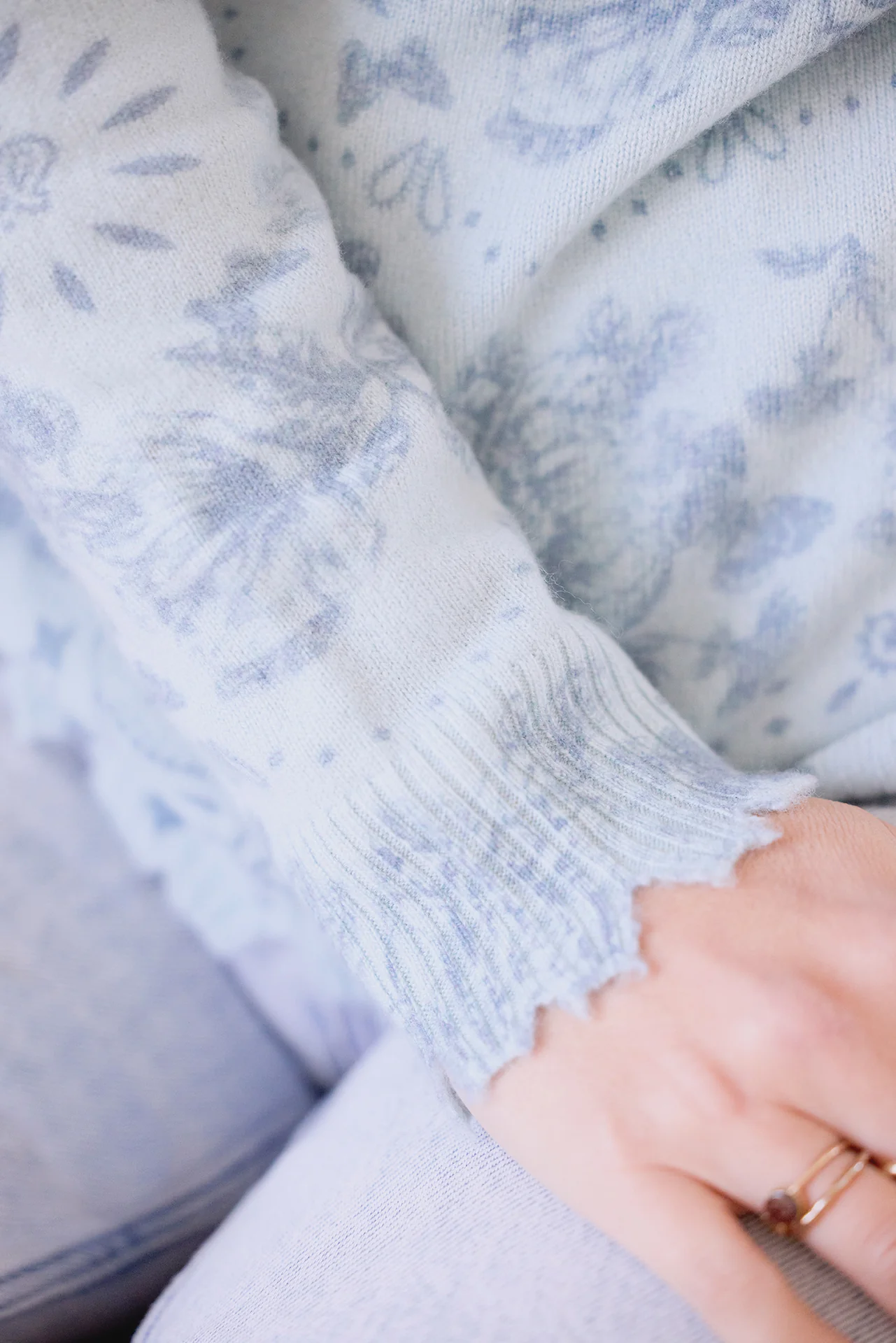 Pull Femme  - Bleu Kujten x Tartine et Chocolat - Image 3