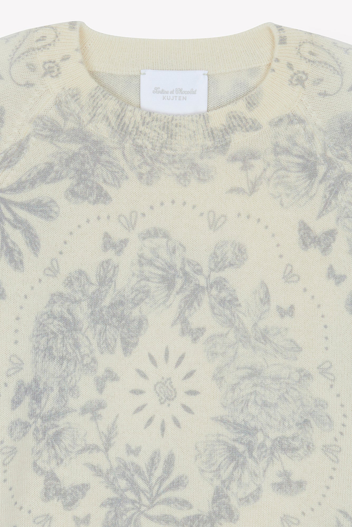 Pull - Gris clair Kujten x Tartine et Chocolat - Image 12