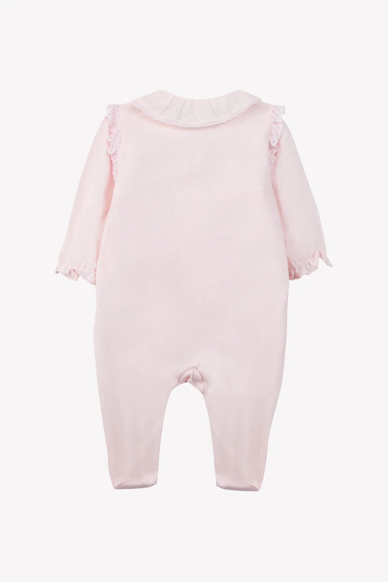 Pyjama - Rose pâle dentelle fine - Image 4