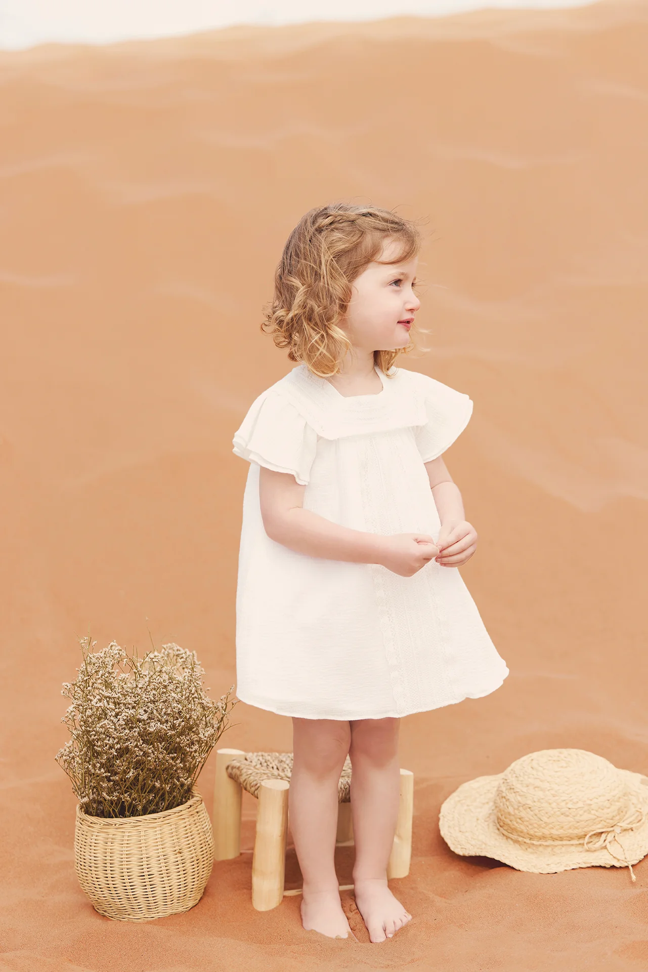 Robe - Blanc crochet