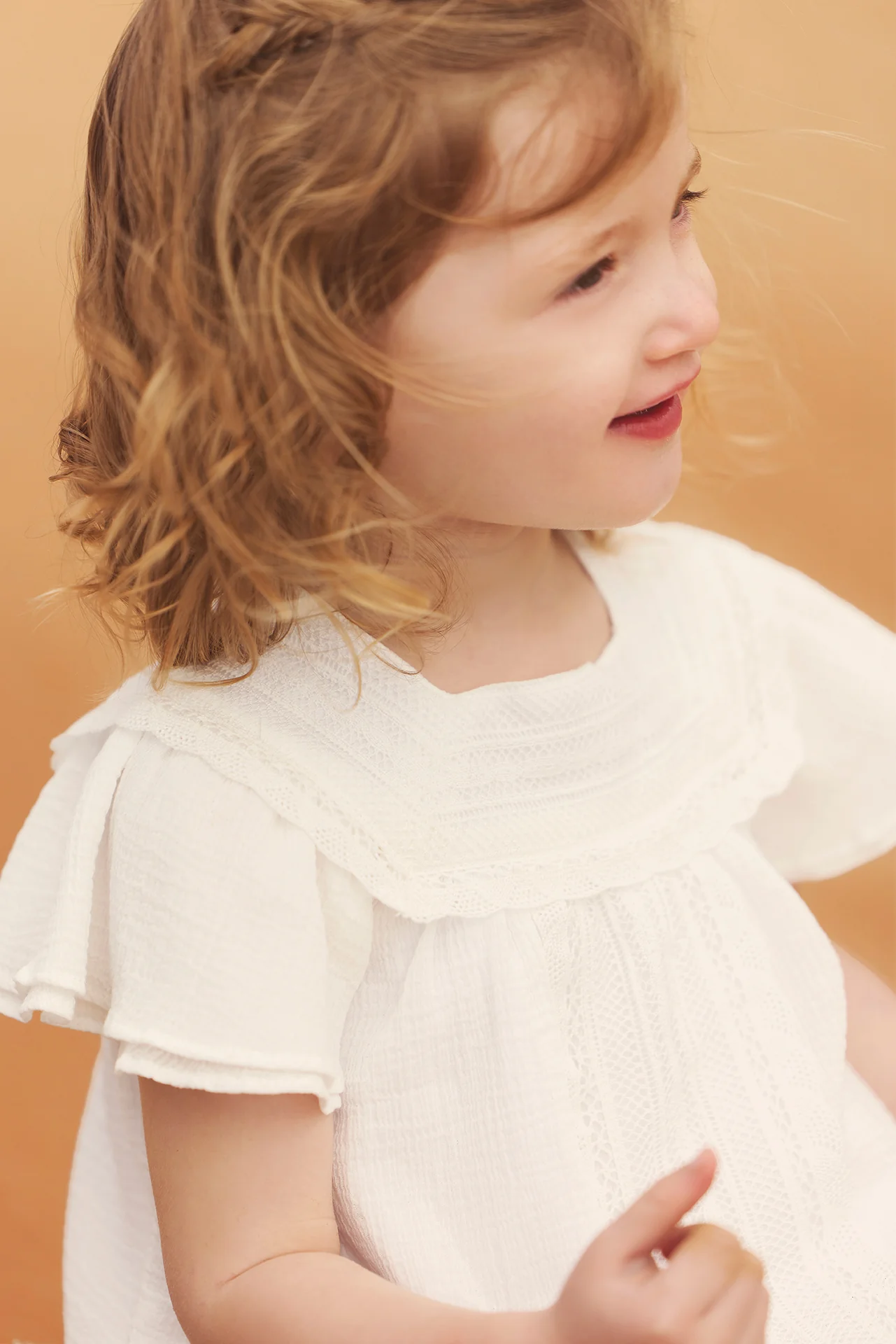 Robe - Blanc crochet - Image 3