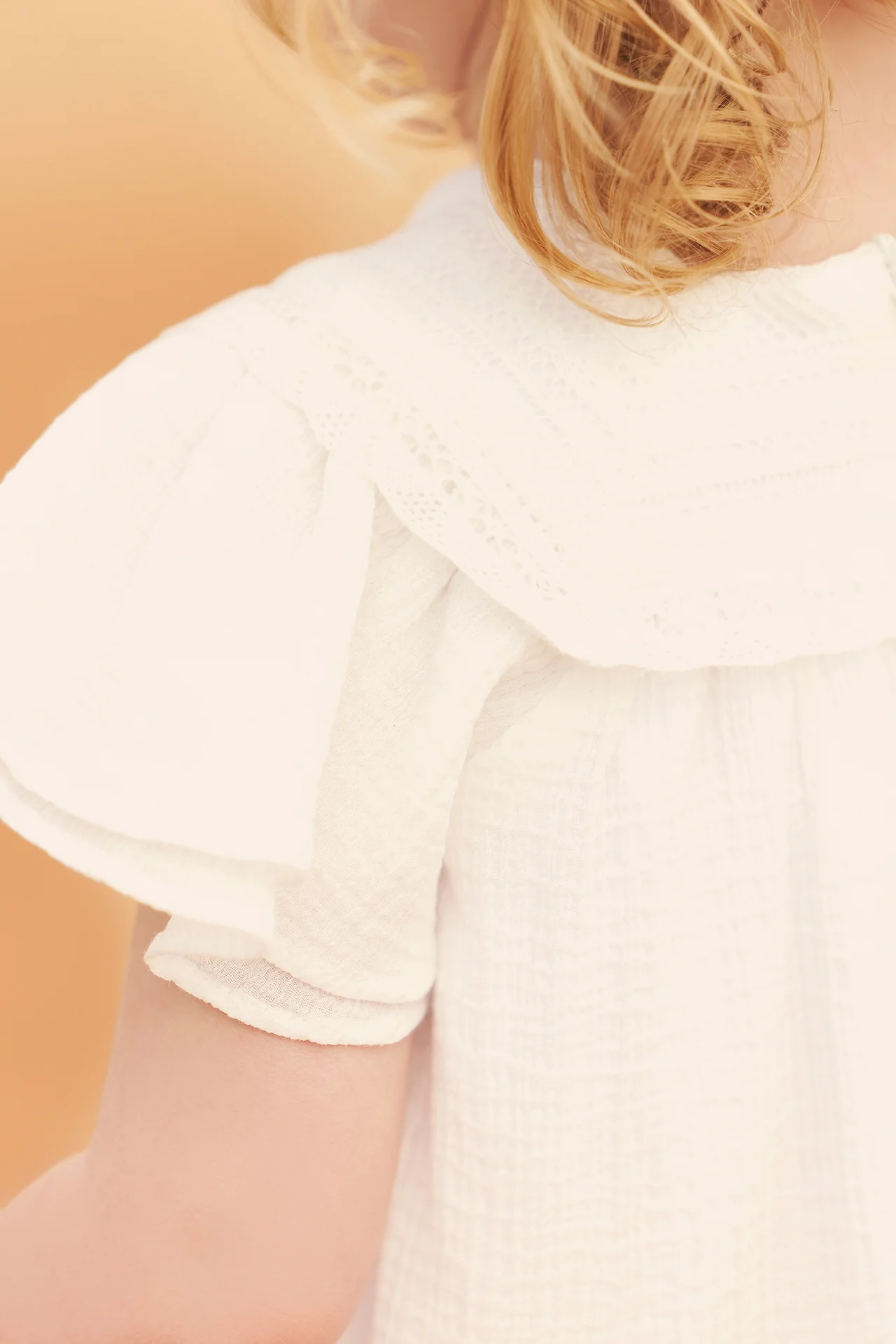 Robe - Blanc crochet - Image 4