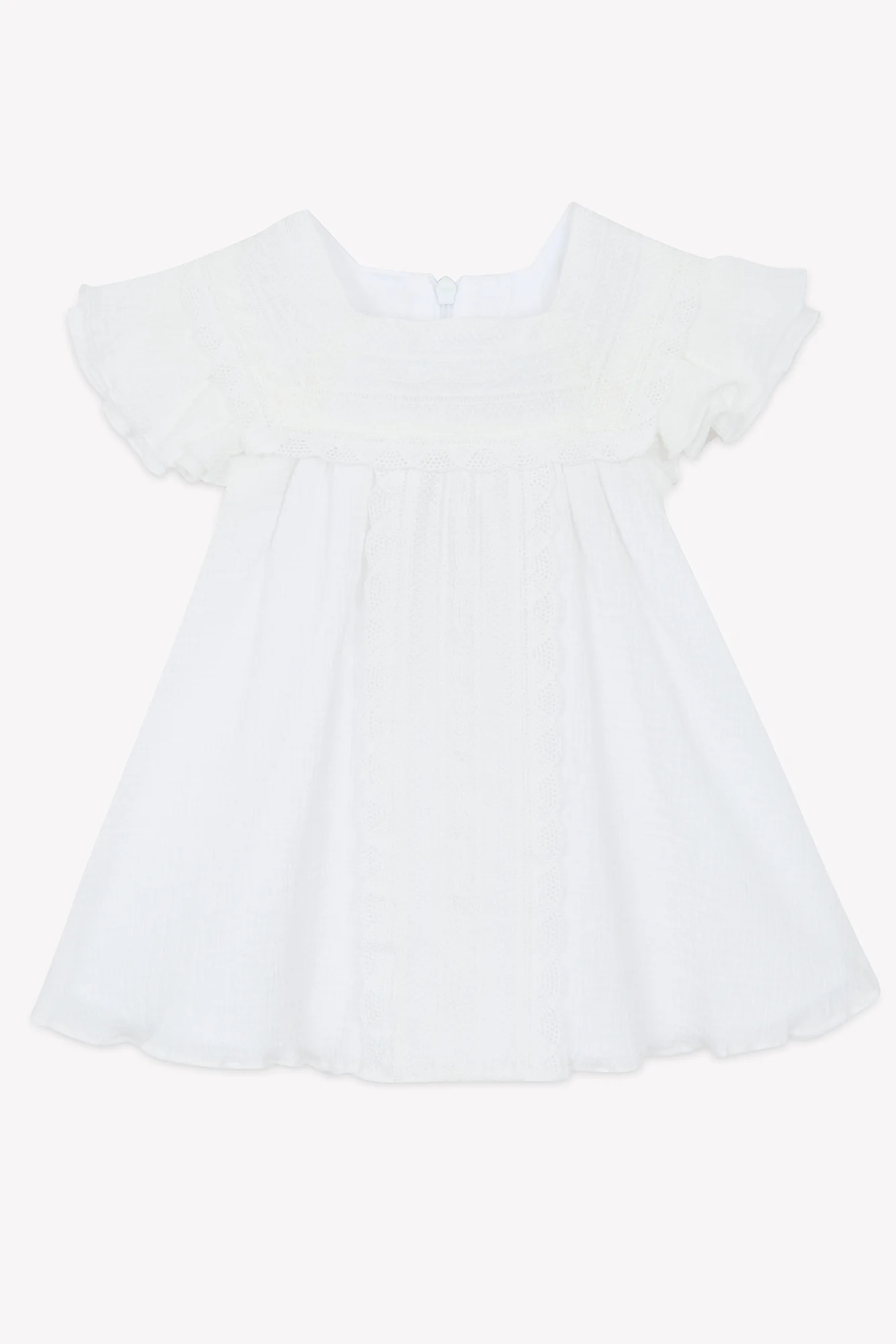 Robe - Blanc crochet - Image 5