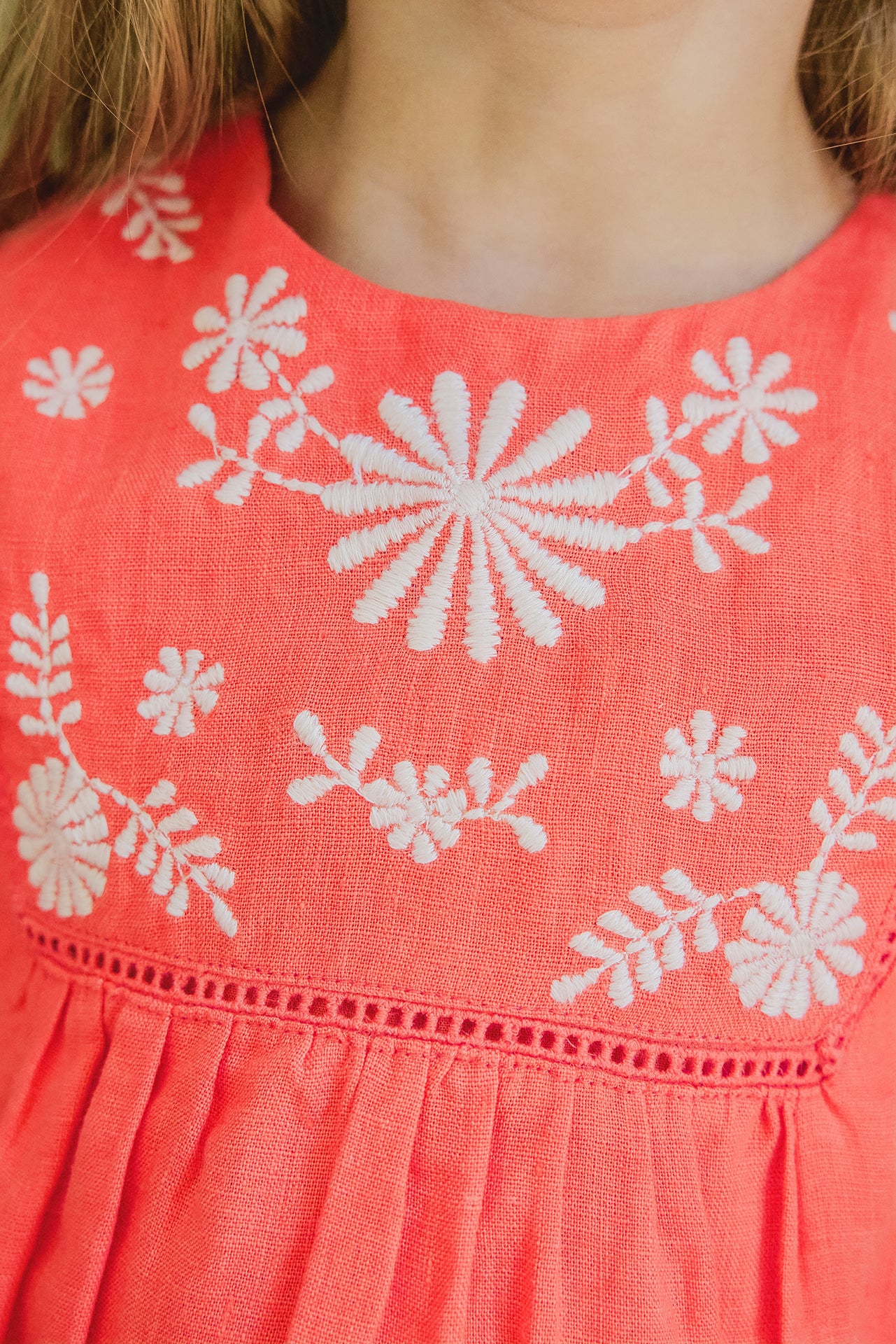 Robe - Coquelicot broderie - Image 2