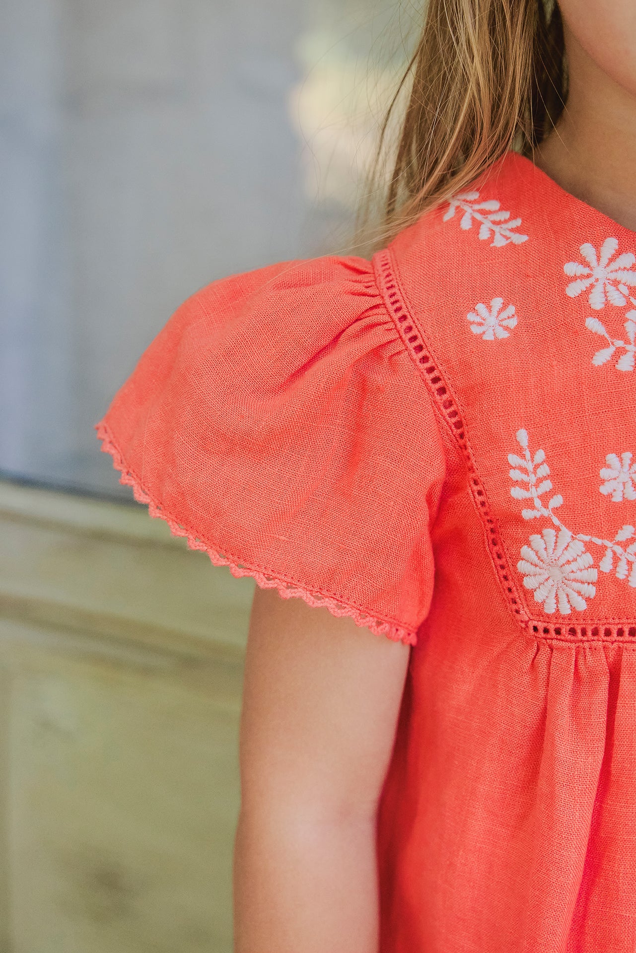 Robe - Coquelicot broderie - Image 3