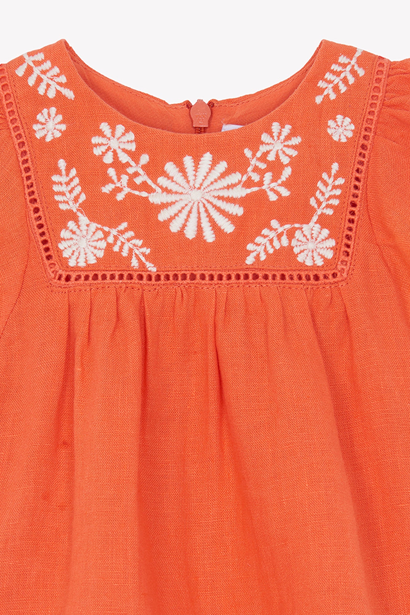 Robe - Coquelicot broderie - Image 5