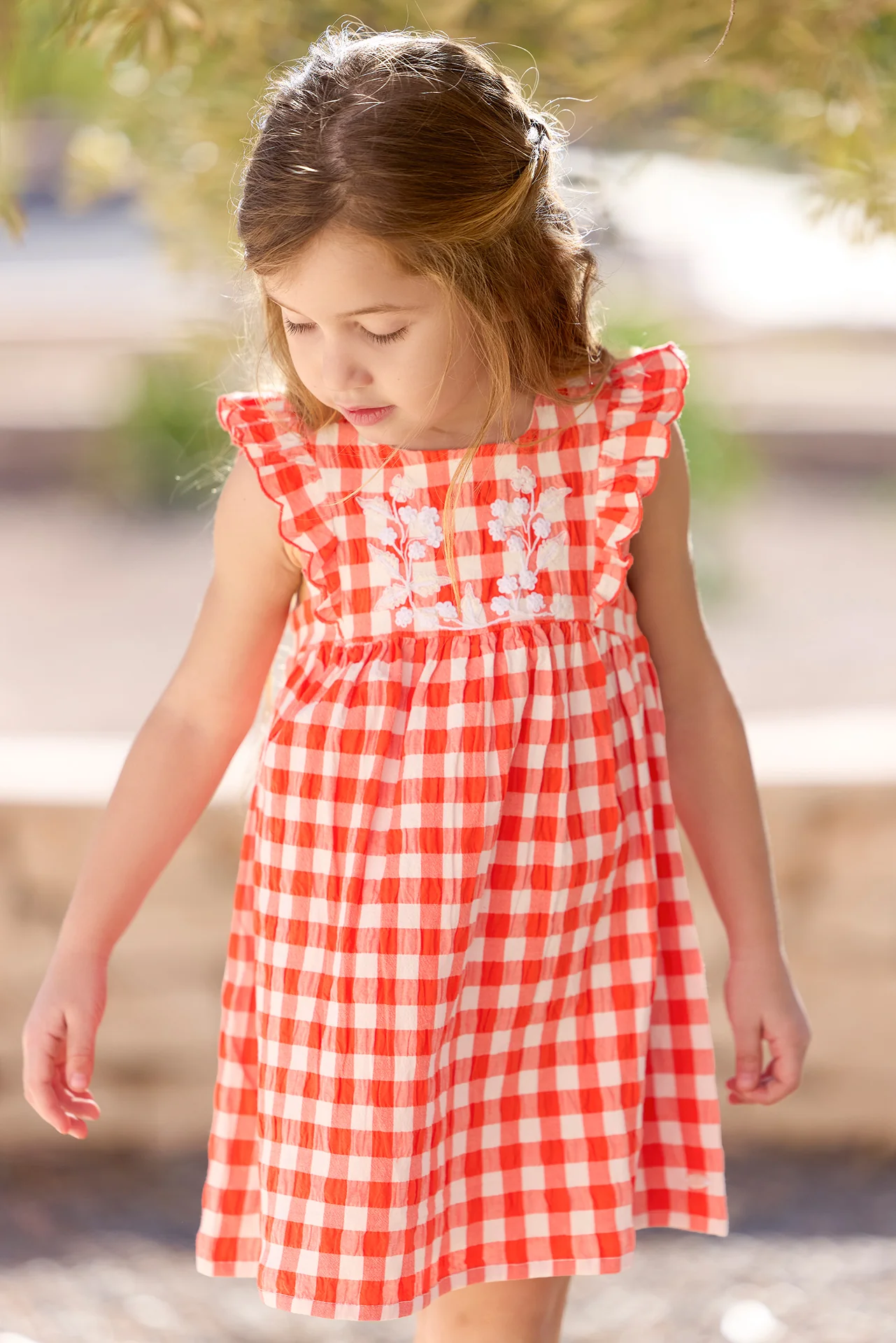 Robe - Coquelicot vichy