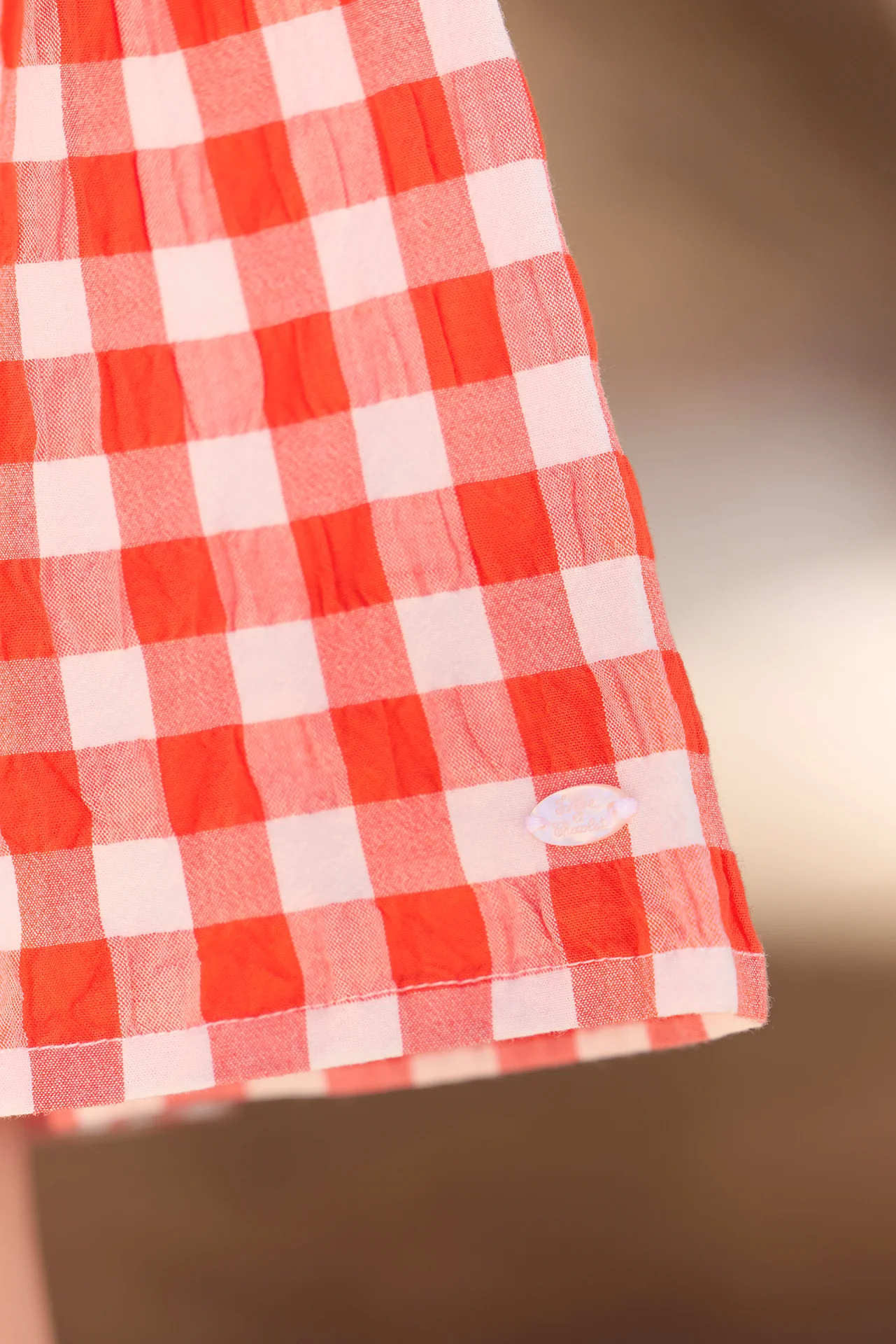 Robe - Coquelicot vichy - Image 5