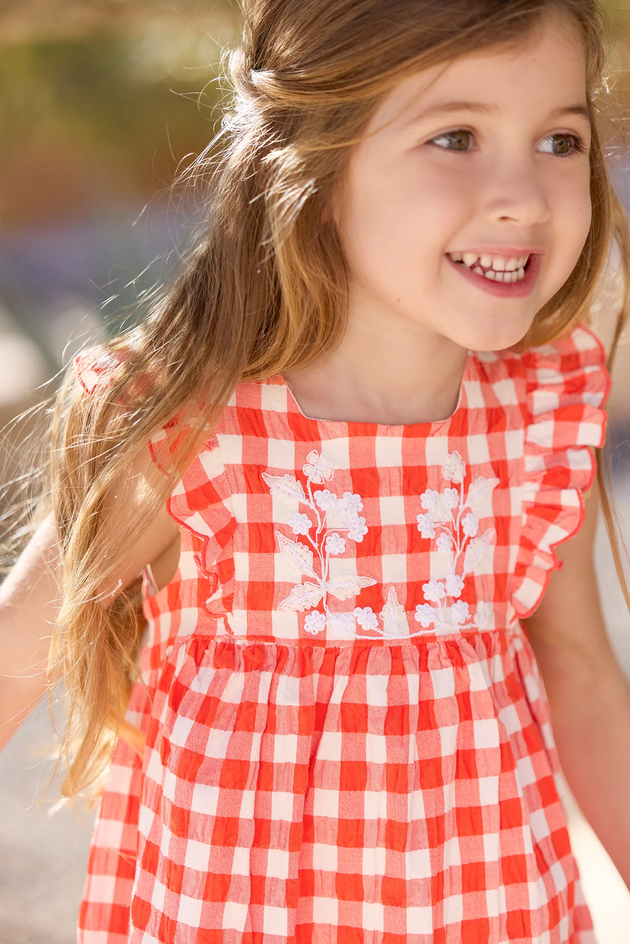 Robe - Coquelicot vichy - Image 6
