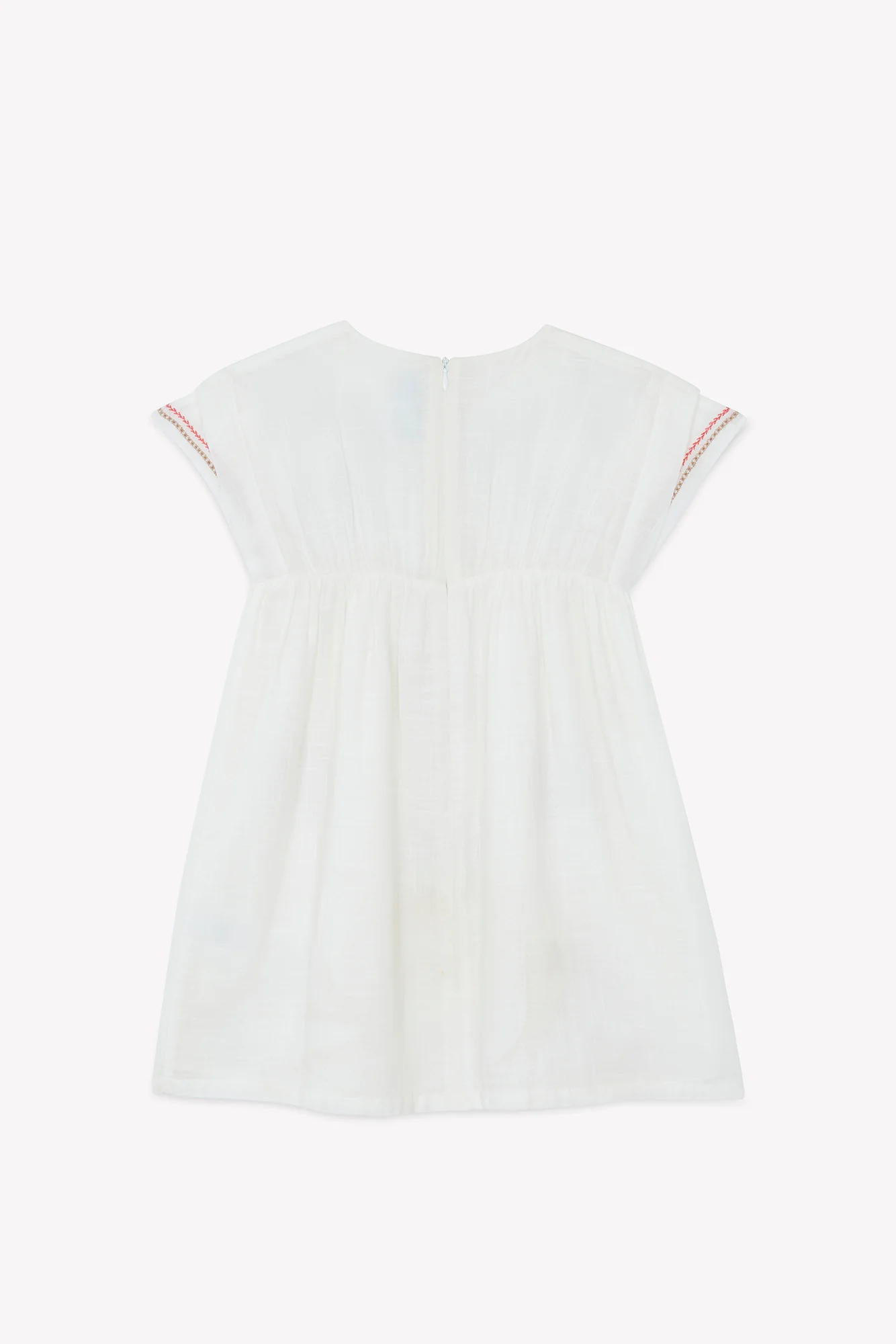 Robe - écru broderie - Image 6