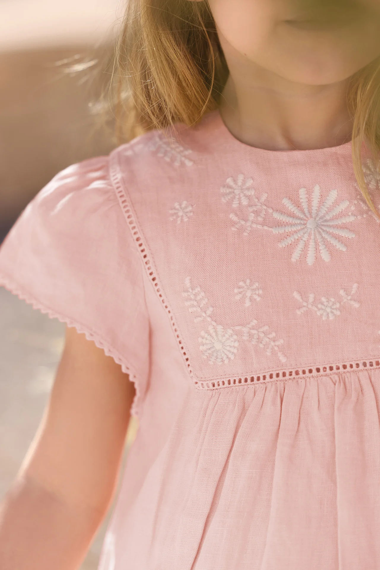 Robe - Pivoine broderie - Image 2