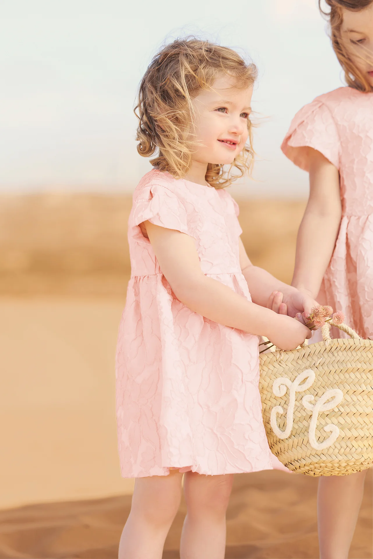 Robe - Pivoine broderie fleurie