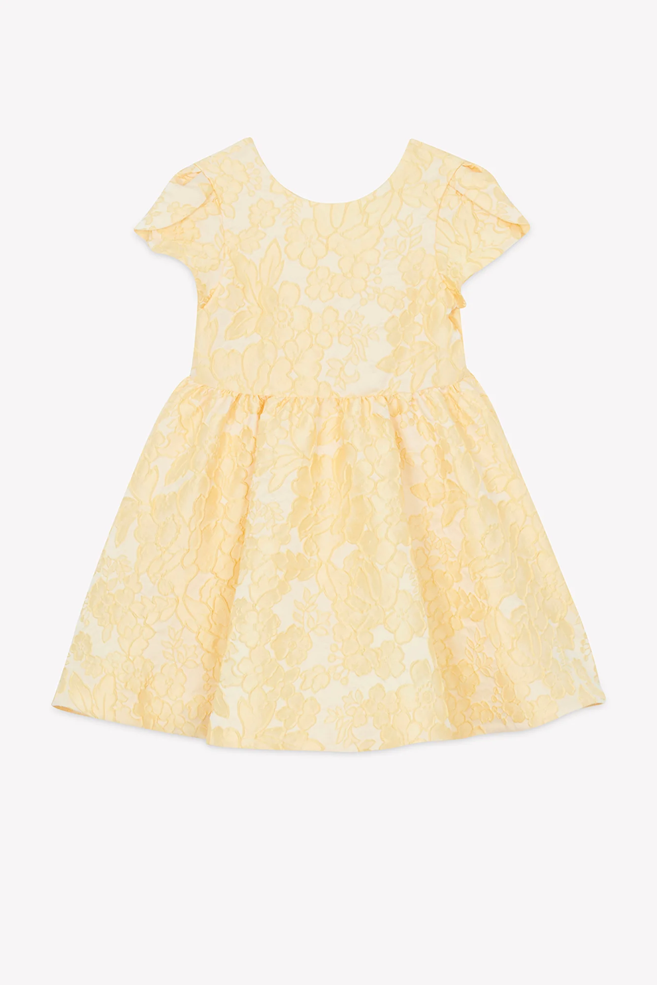 Robe - Pollen broderie fleurie nacré - Image 7