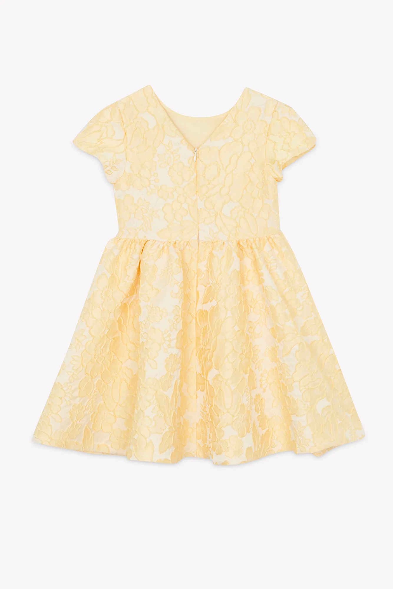 Robe - Pollen broderie fleurie nacré - Image 8