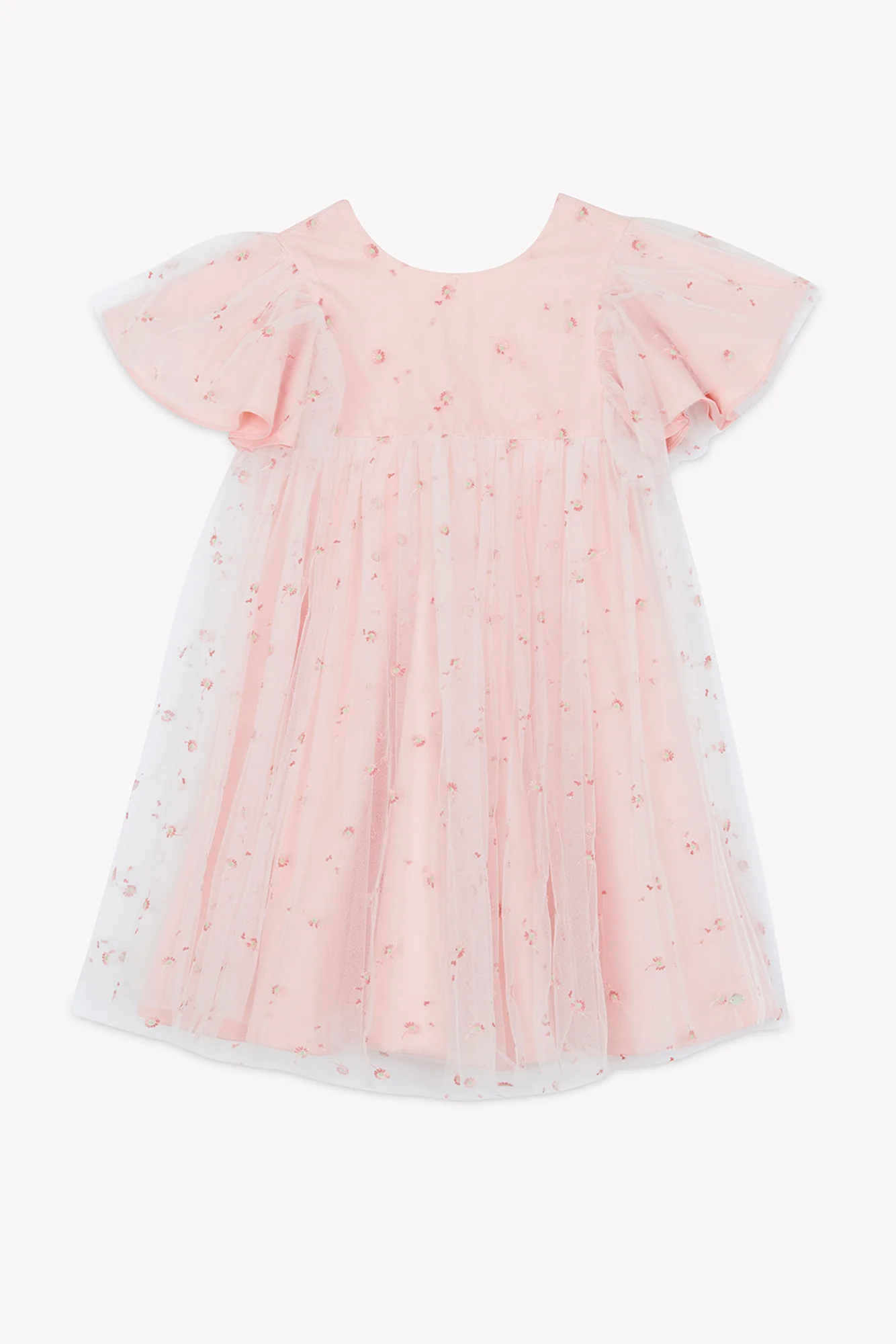 Robe - Pivoine tulle fleurs - Image 6