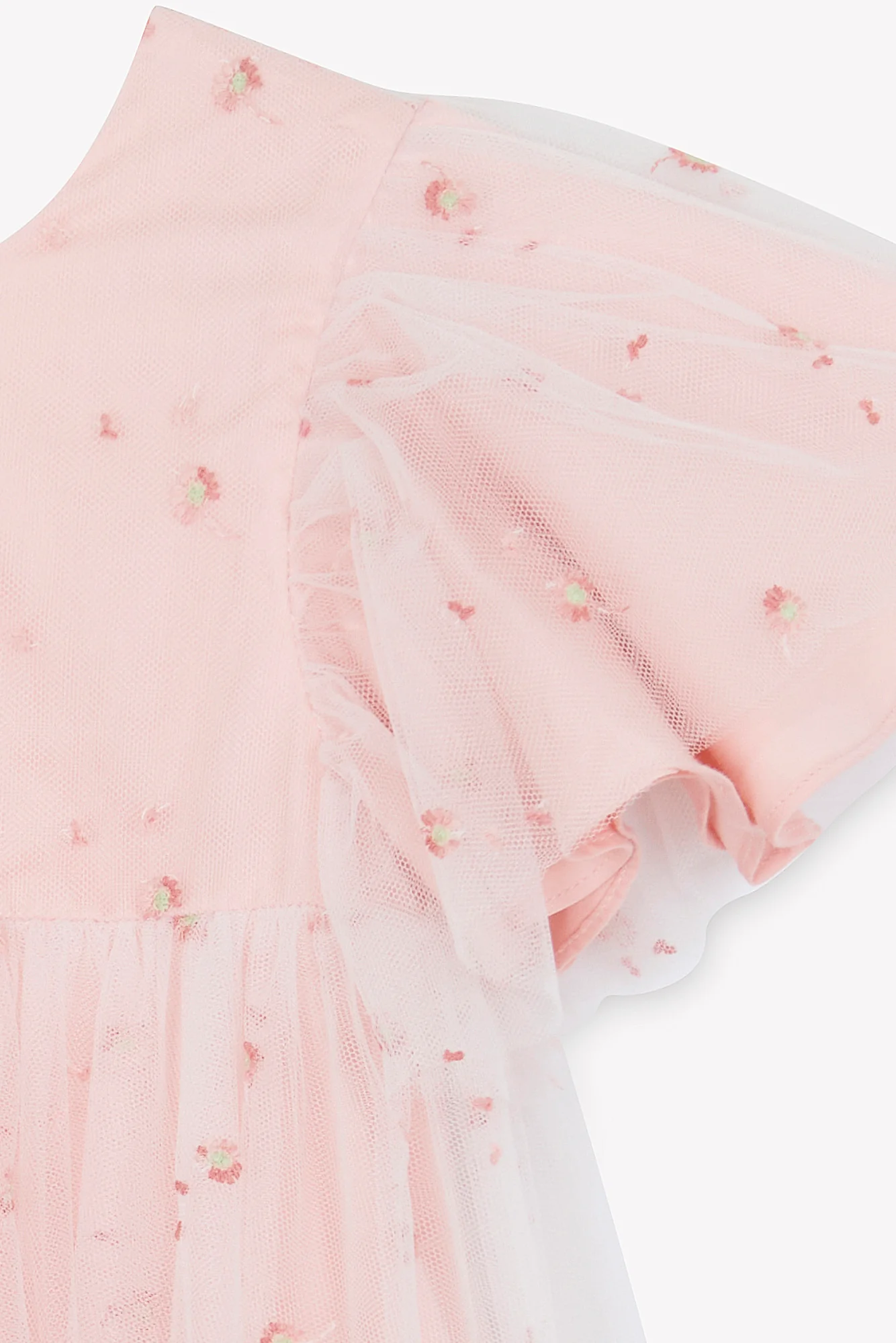 Robe - Pivoine tulle fleurs - Image 8