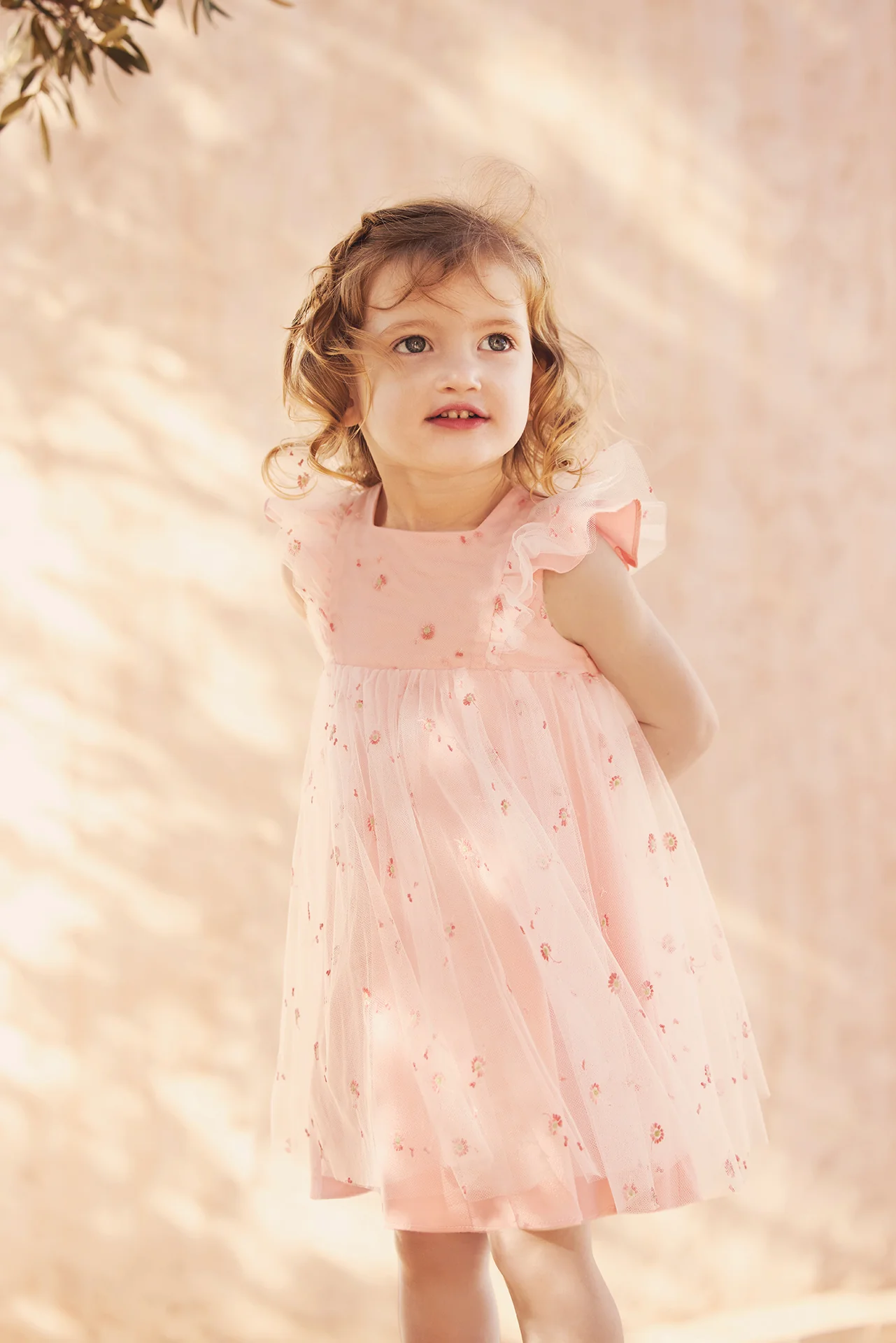 Robe - Pivoine tulle fleurs - Image 2