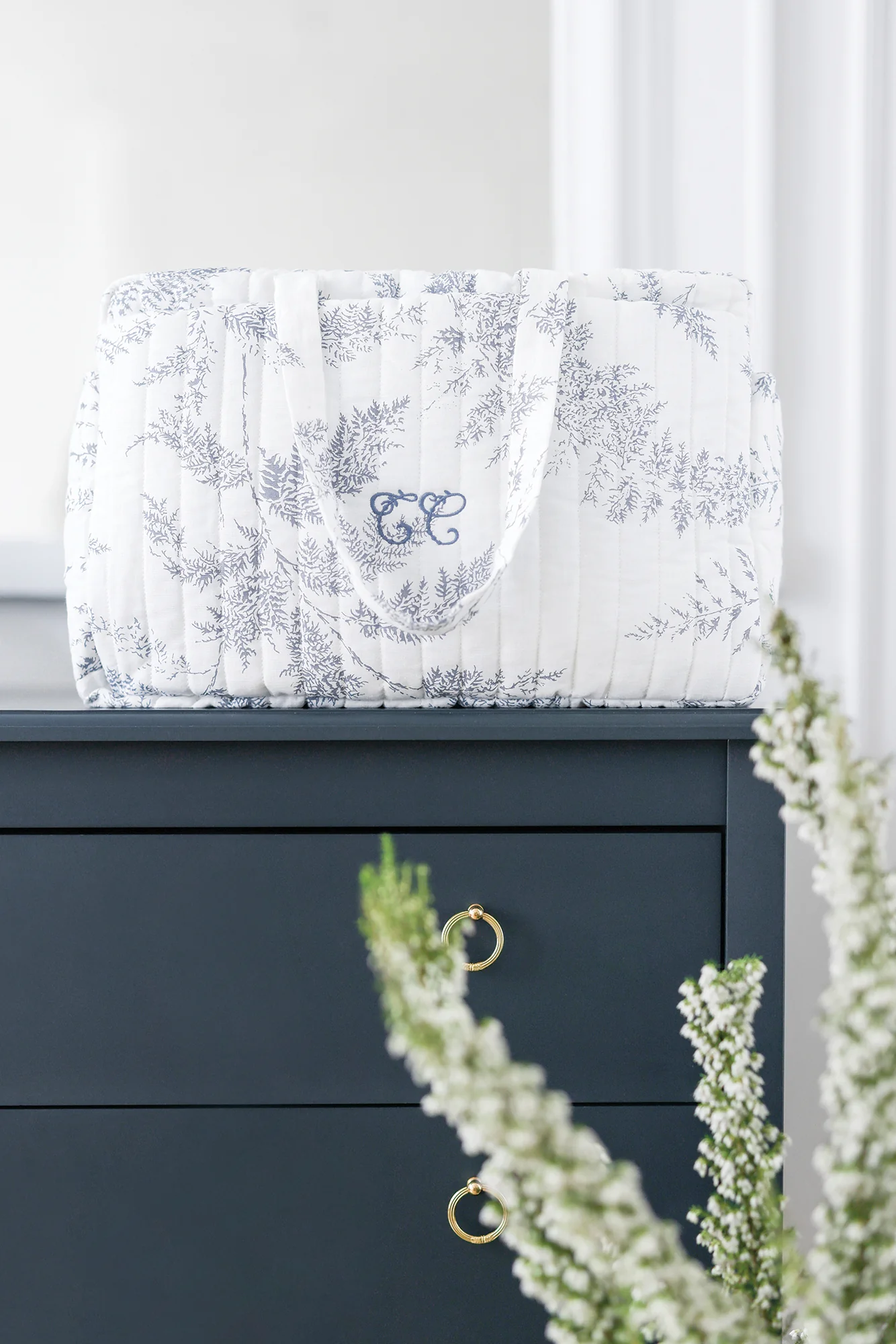 Sac à langer - Feuillage Bleu - Image 3