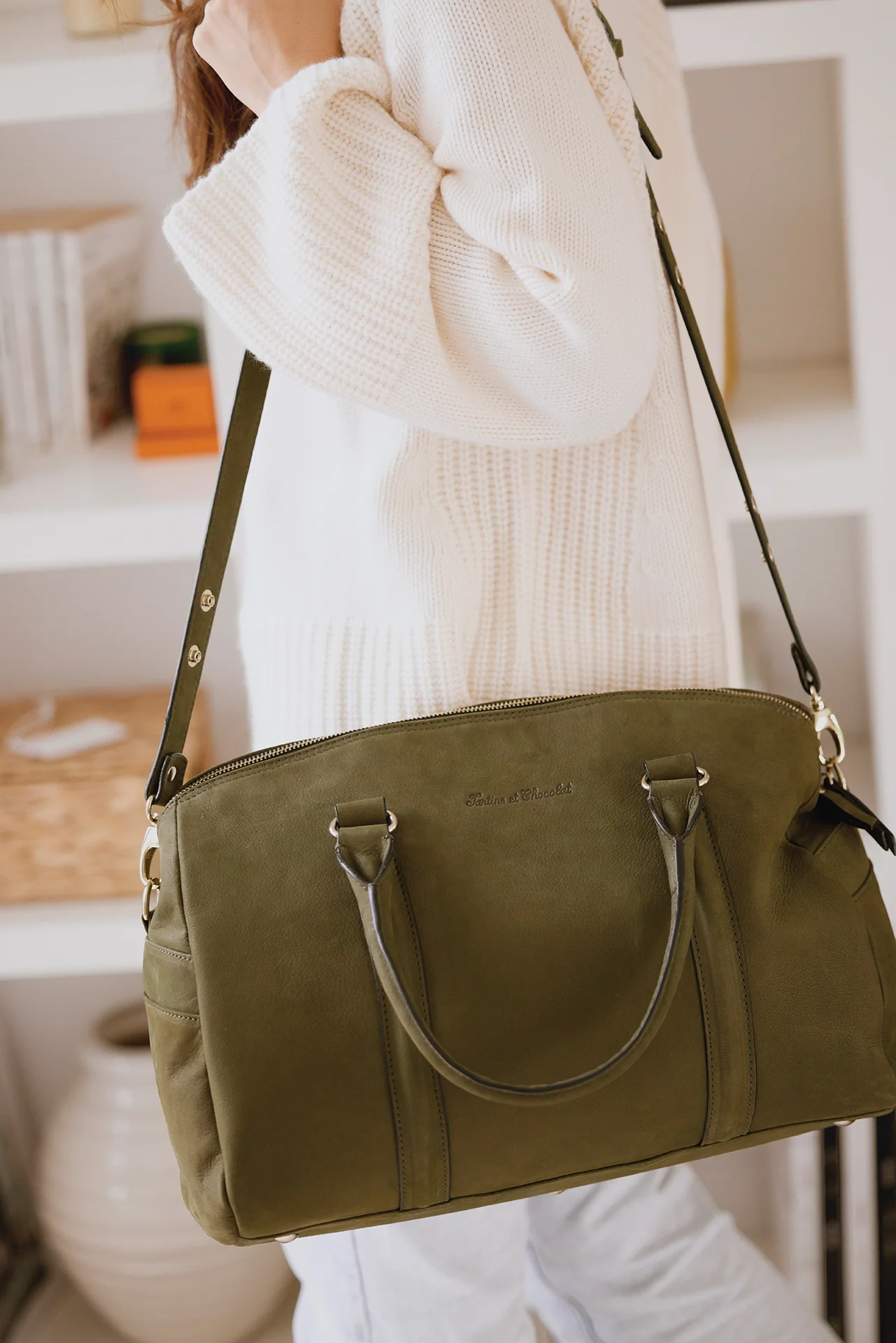 Sac à Langer - Kaki Josefina x Tartine et Chocolat - Image 3