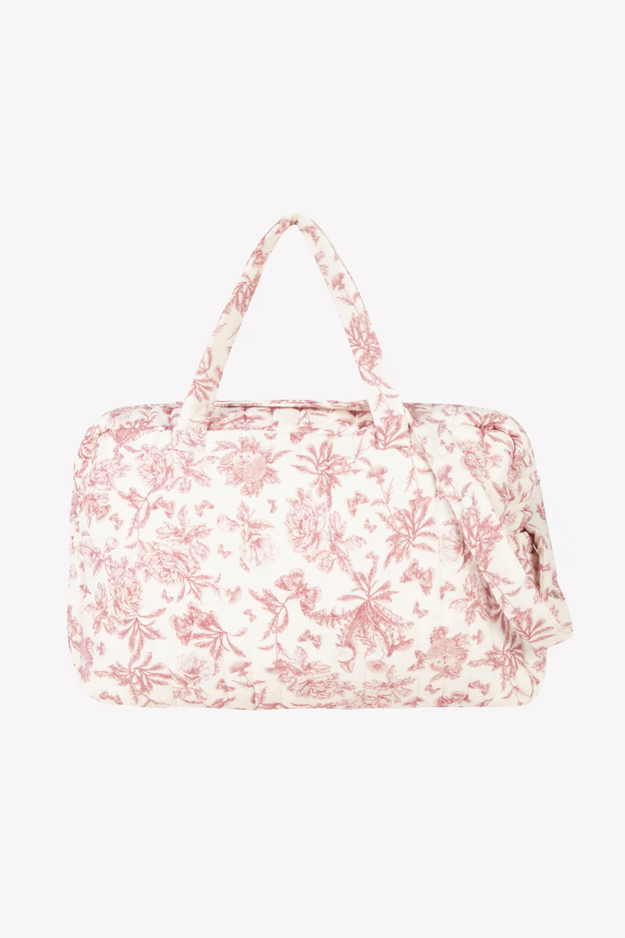 Sac à langer - Imprimé inspiration Toile de Jouy rose - Image 4