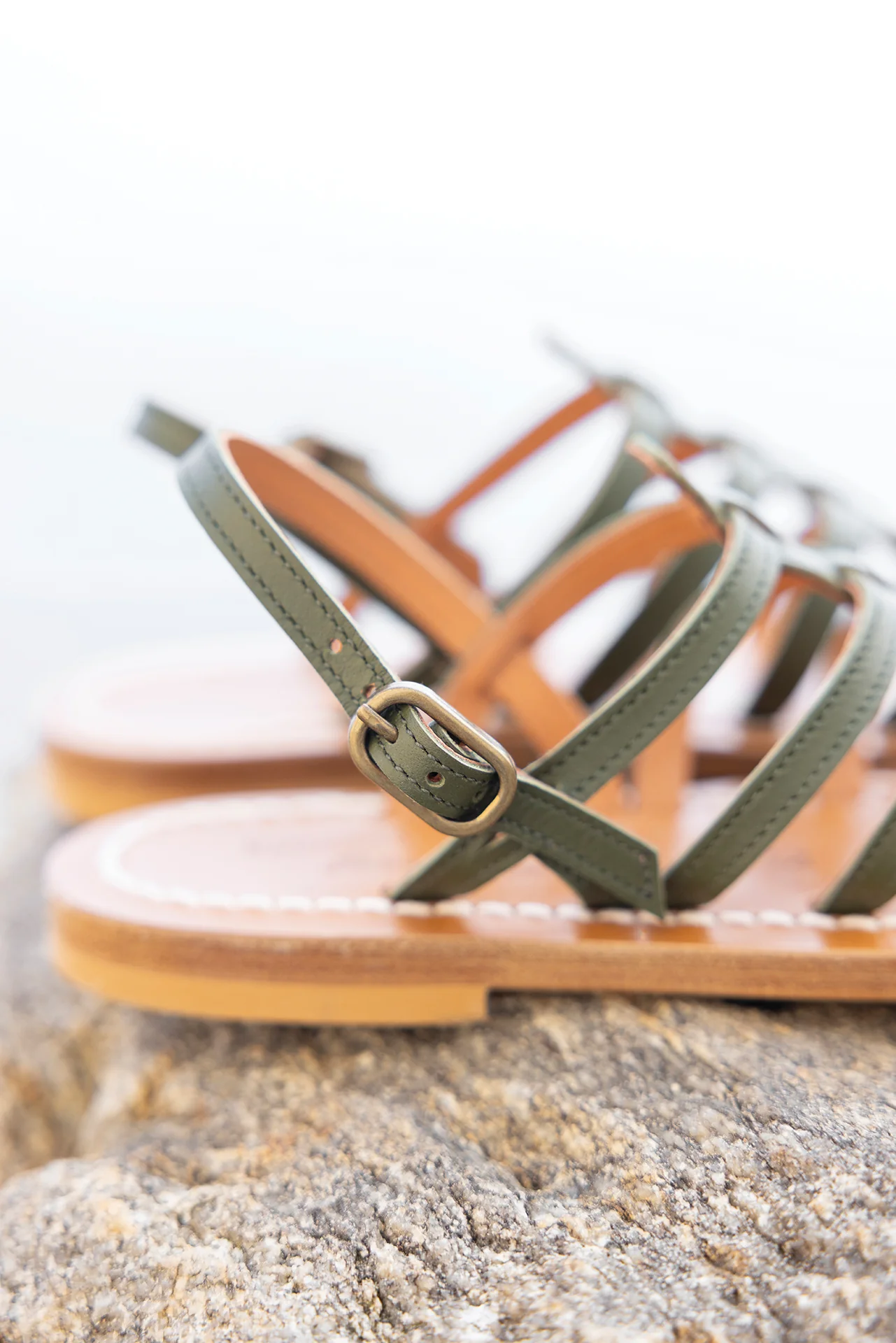 Sandales Homere - Kaki KJacques x Tartine et Chocolat - Image 9