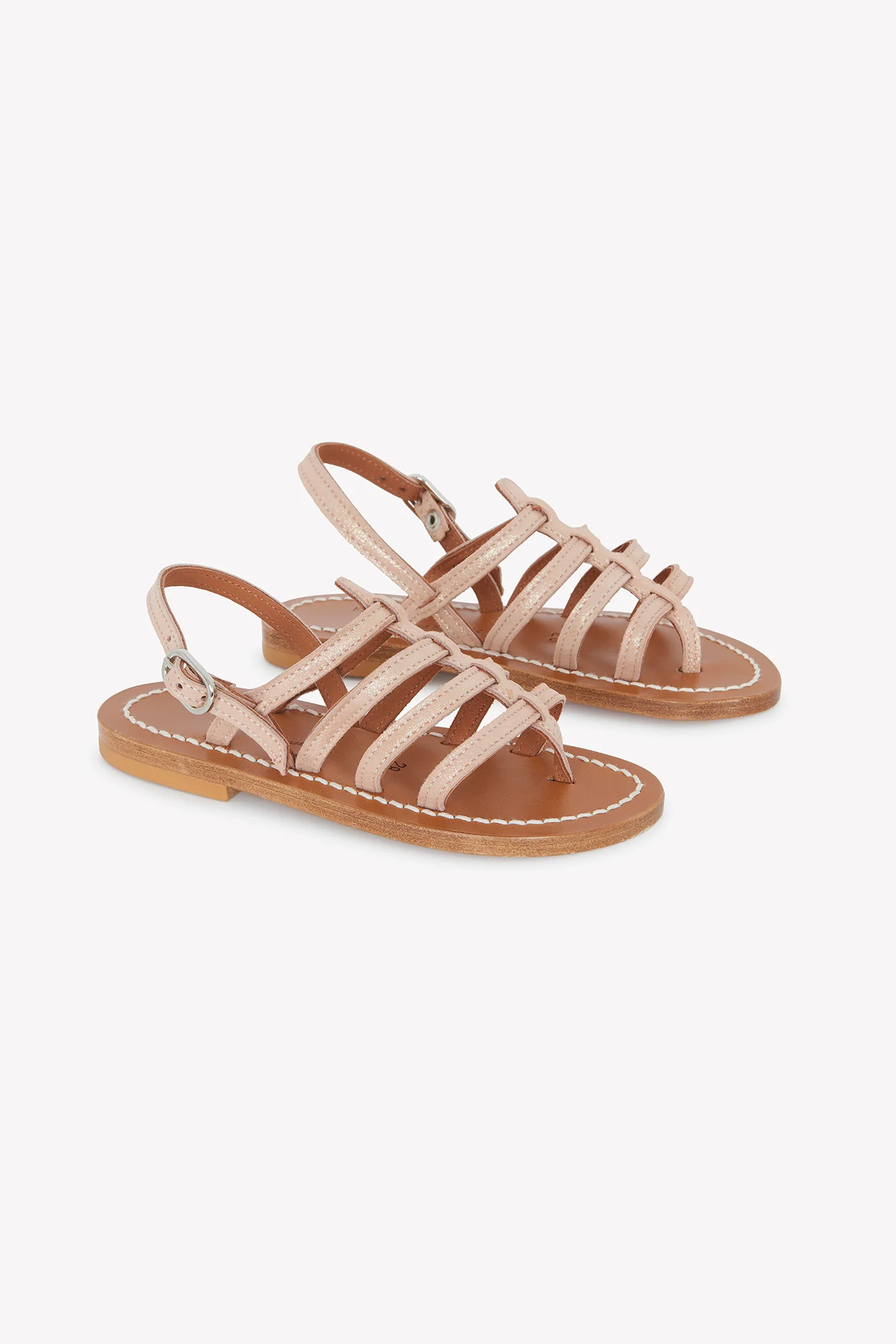 Sandales Homere - Rose pâle KJacques x Tartine et Chocolat - Image 6