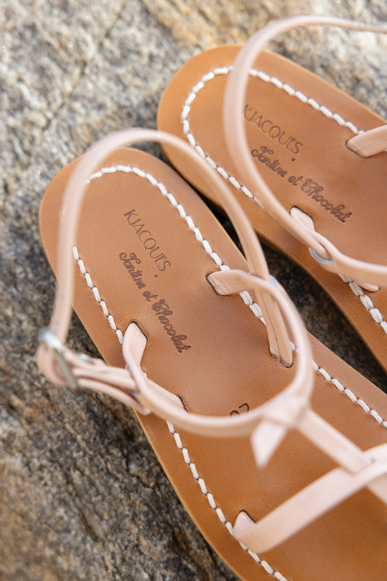Sandales Violeta - Beige KJacques x Tartine et Chocolat - Image 3
