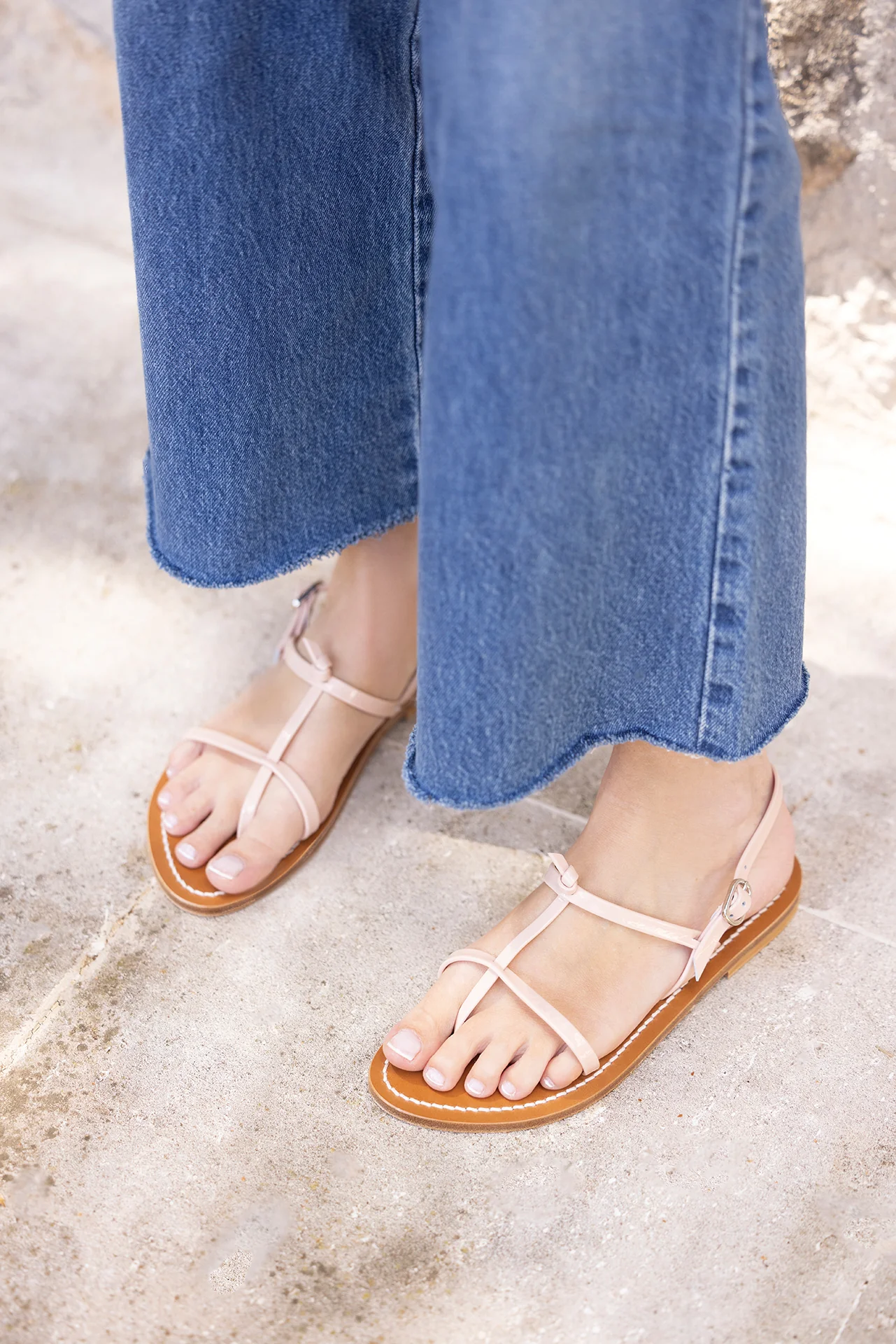 Sandales Violeta Femme - Rose KJacques x Tartine et Chocolat - Image 3