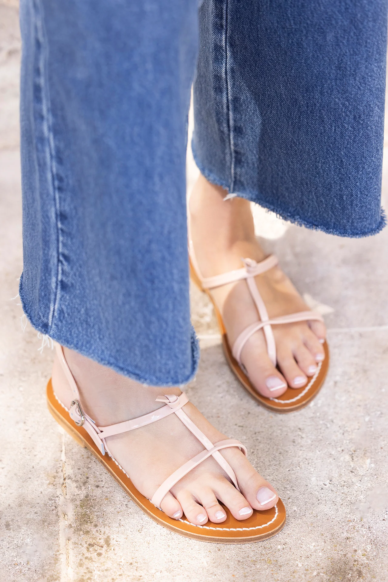 Sandales Violeta Femme - Rose KJacques x Tartine et Chocolat - Image 4