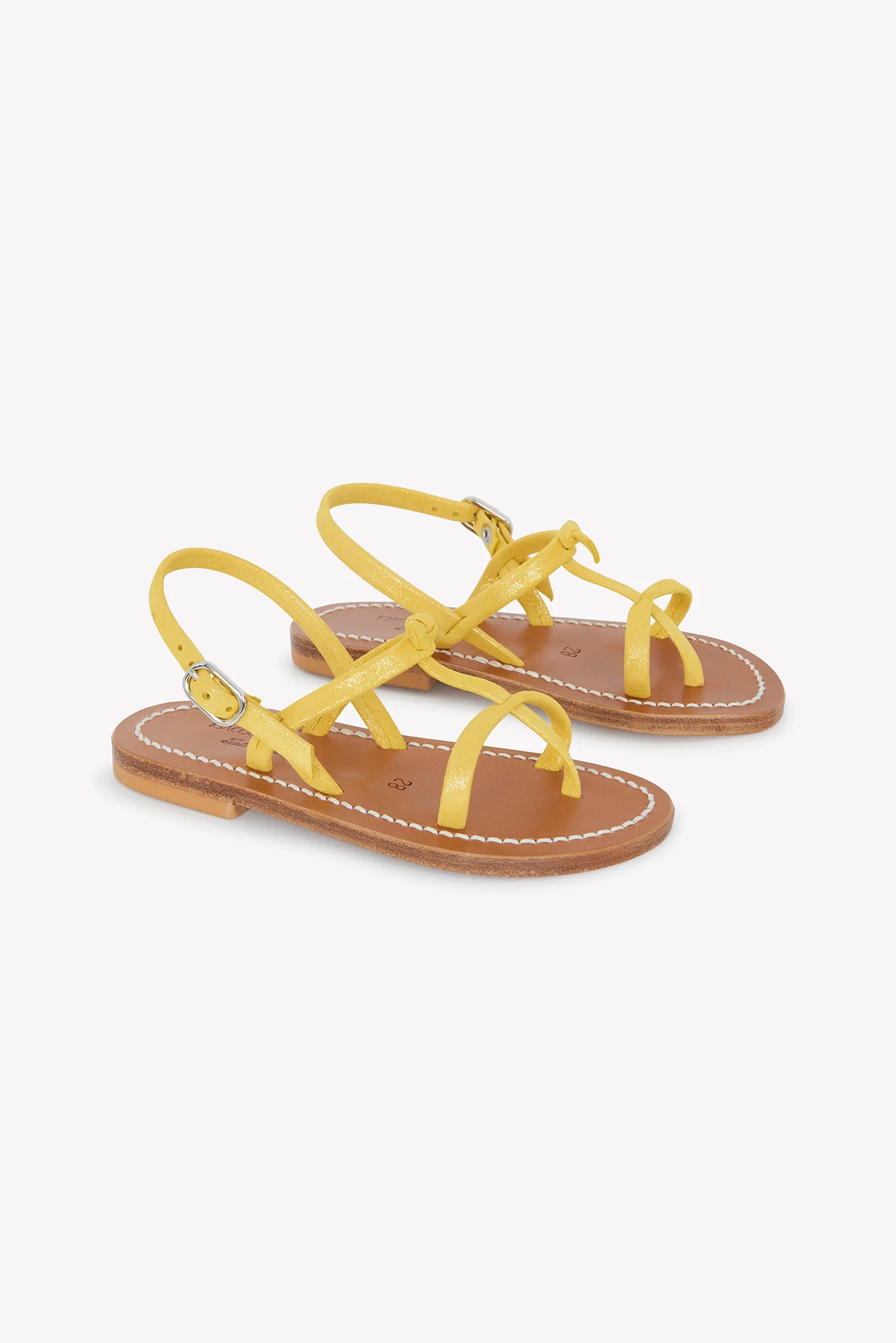 Sandales Violeta - Jaune KJacques x Tartine et Chocolat - Image 6